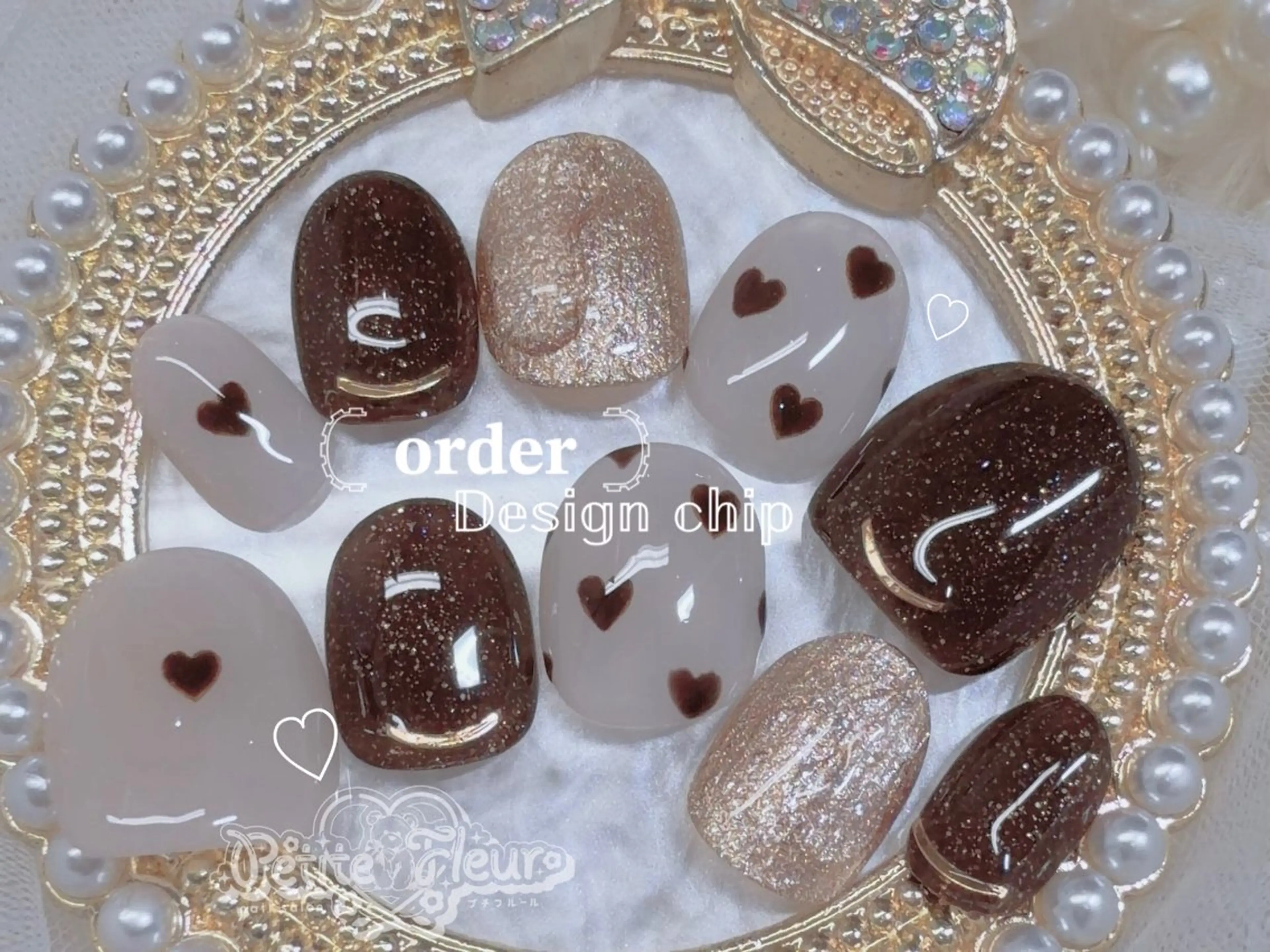 ネイル その他(ネイル) ❁⃘*。Petite fleur❁⃘*りさのネイルデザイン