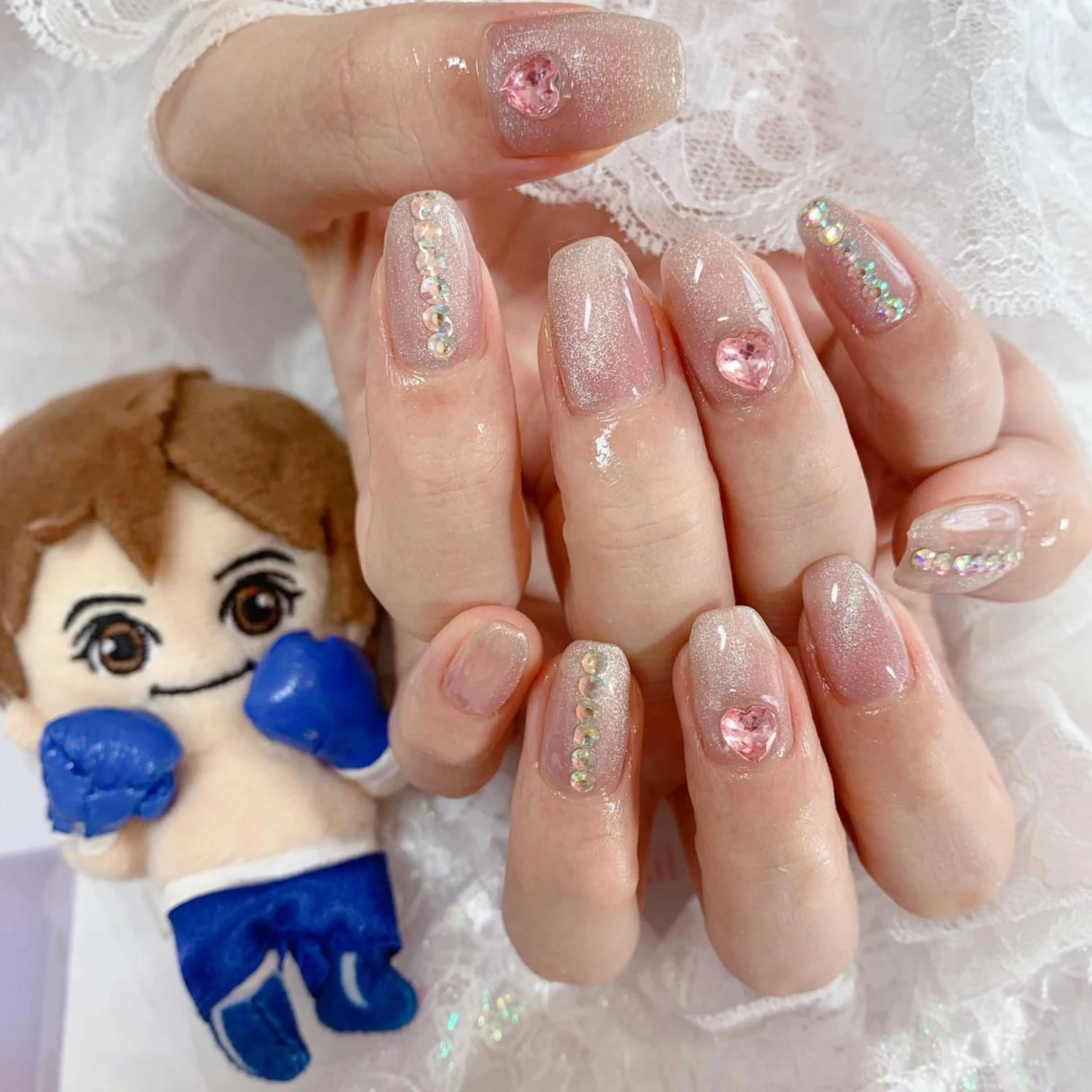 ネイル La neige* yuki 🥯🍑のネイルデザイン