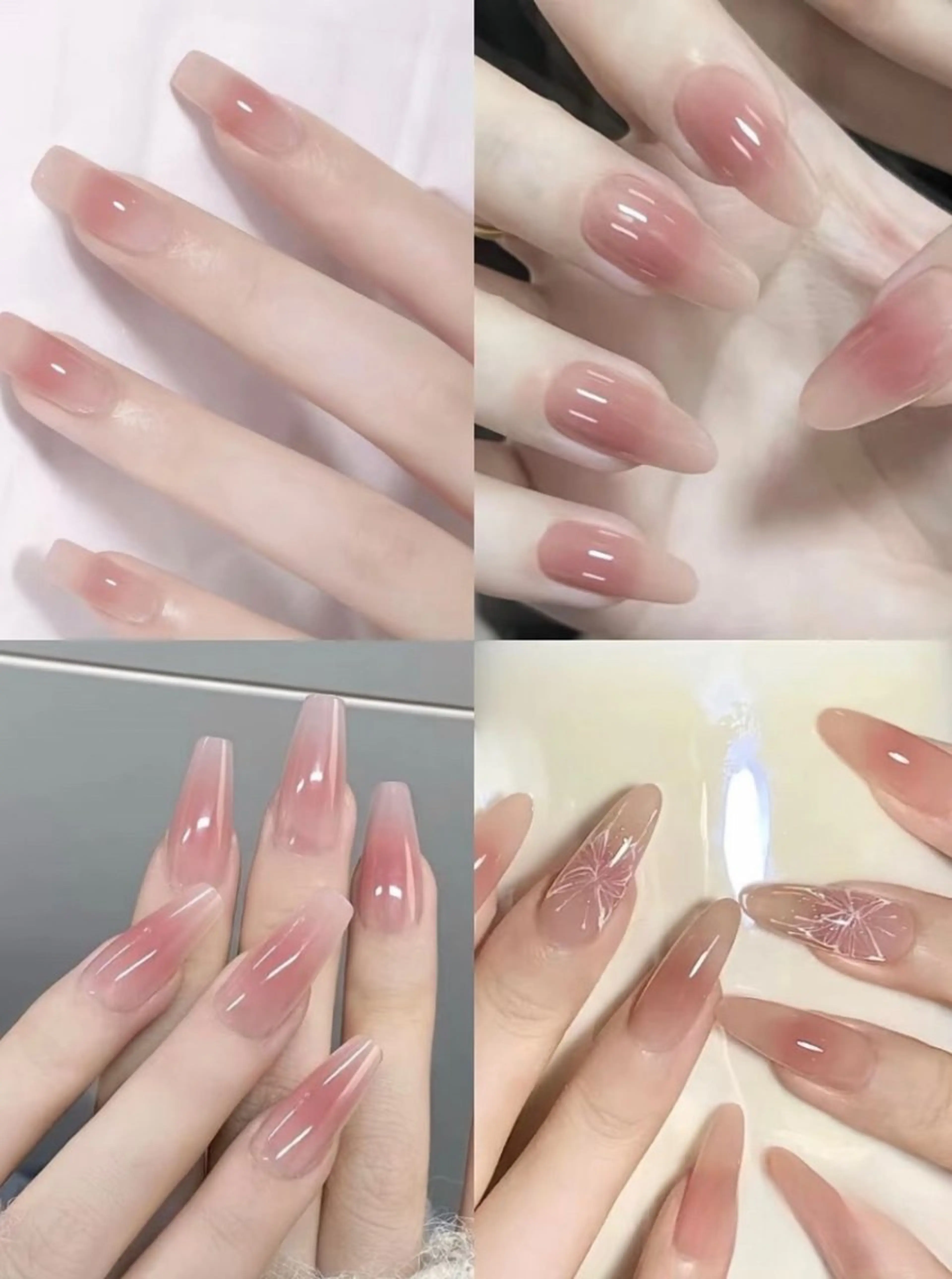 ネイル AND Nail 長さだし専門店のネイルデザイン