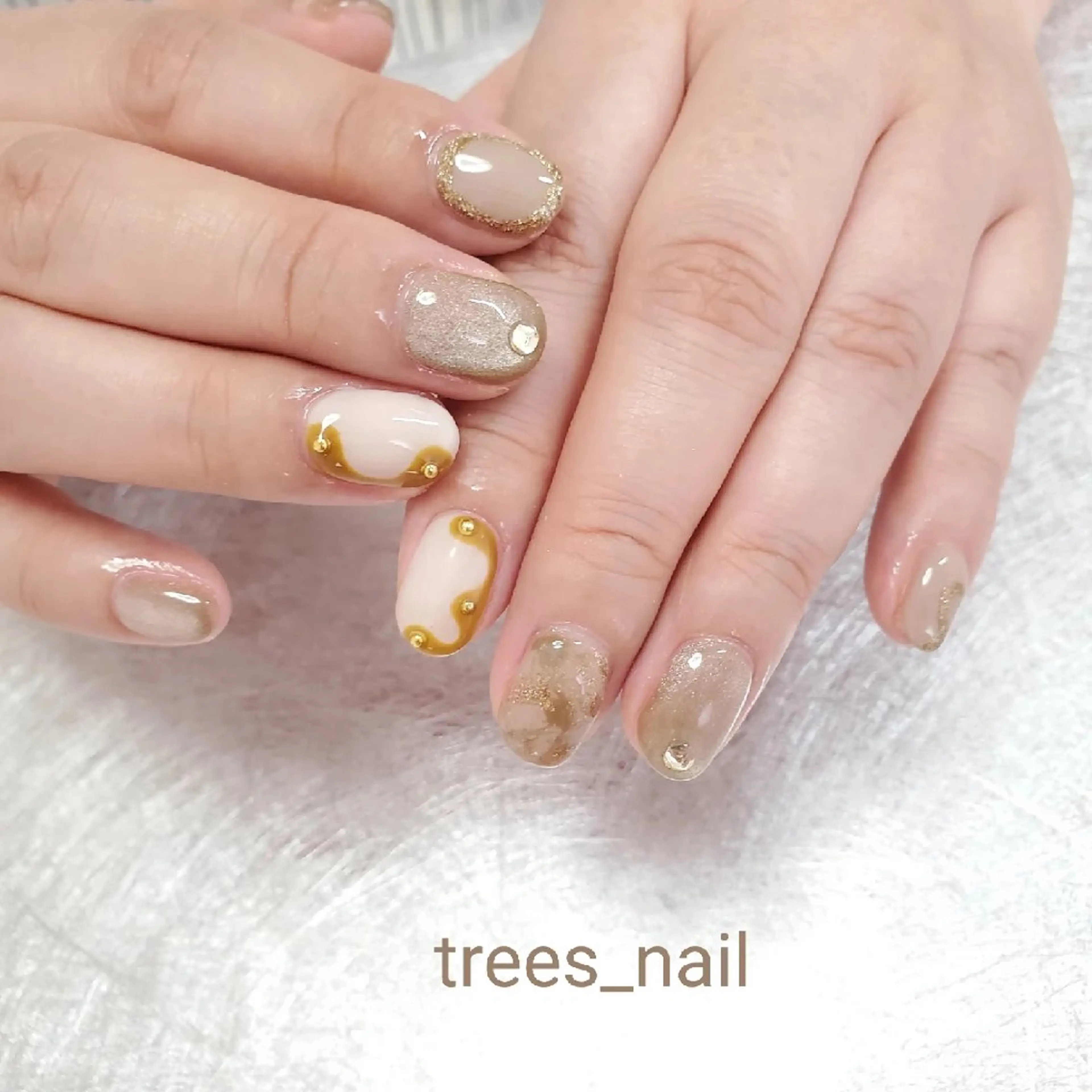ネイル trees_ nailのネイルデザイン