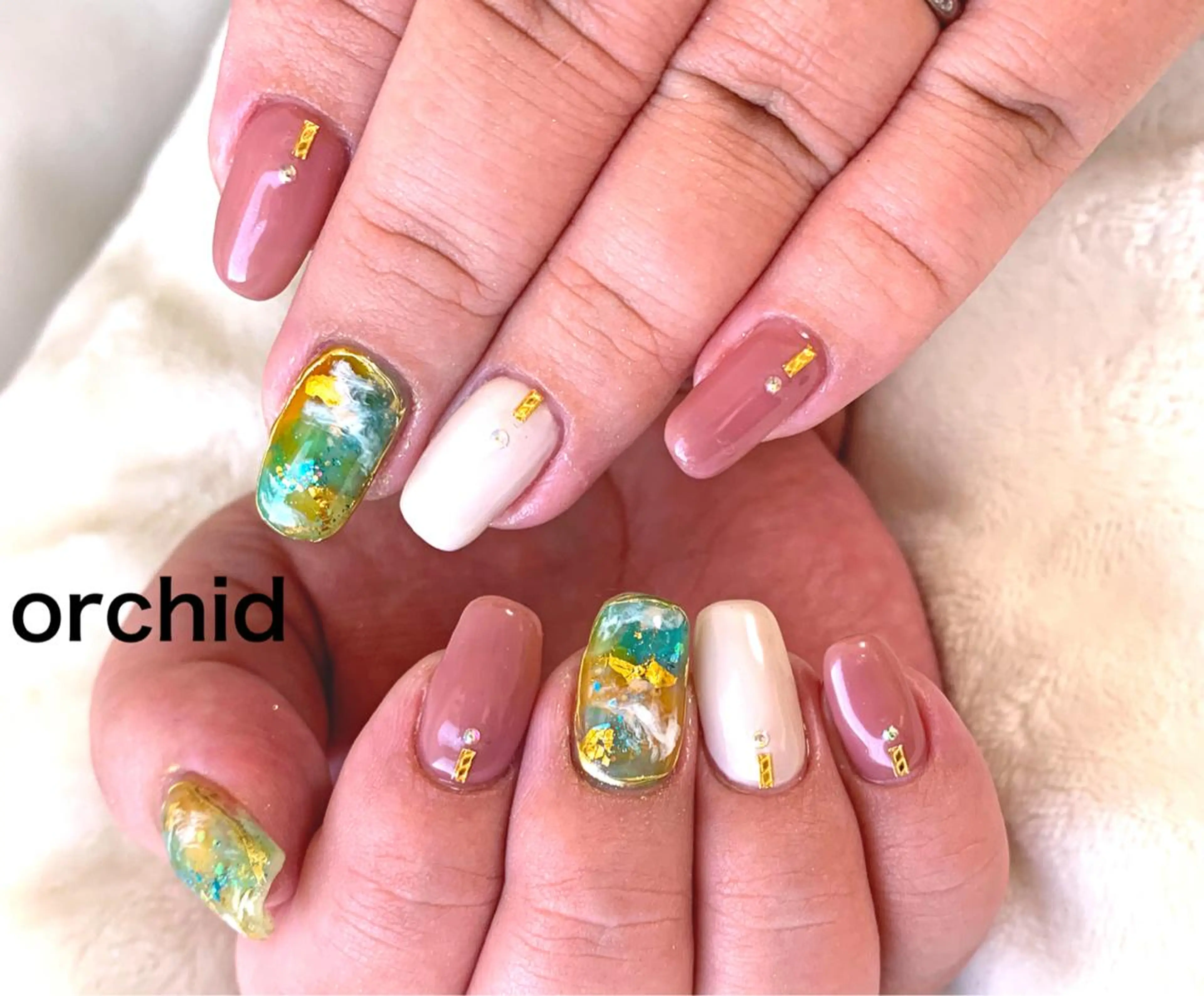 ネイル orchid ♡オーキッドのネイルデザイン