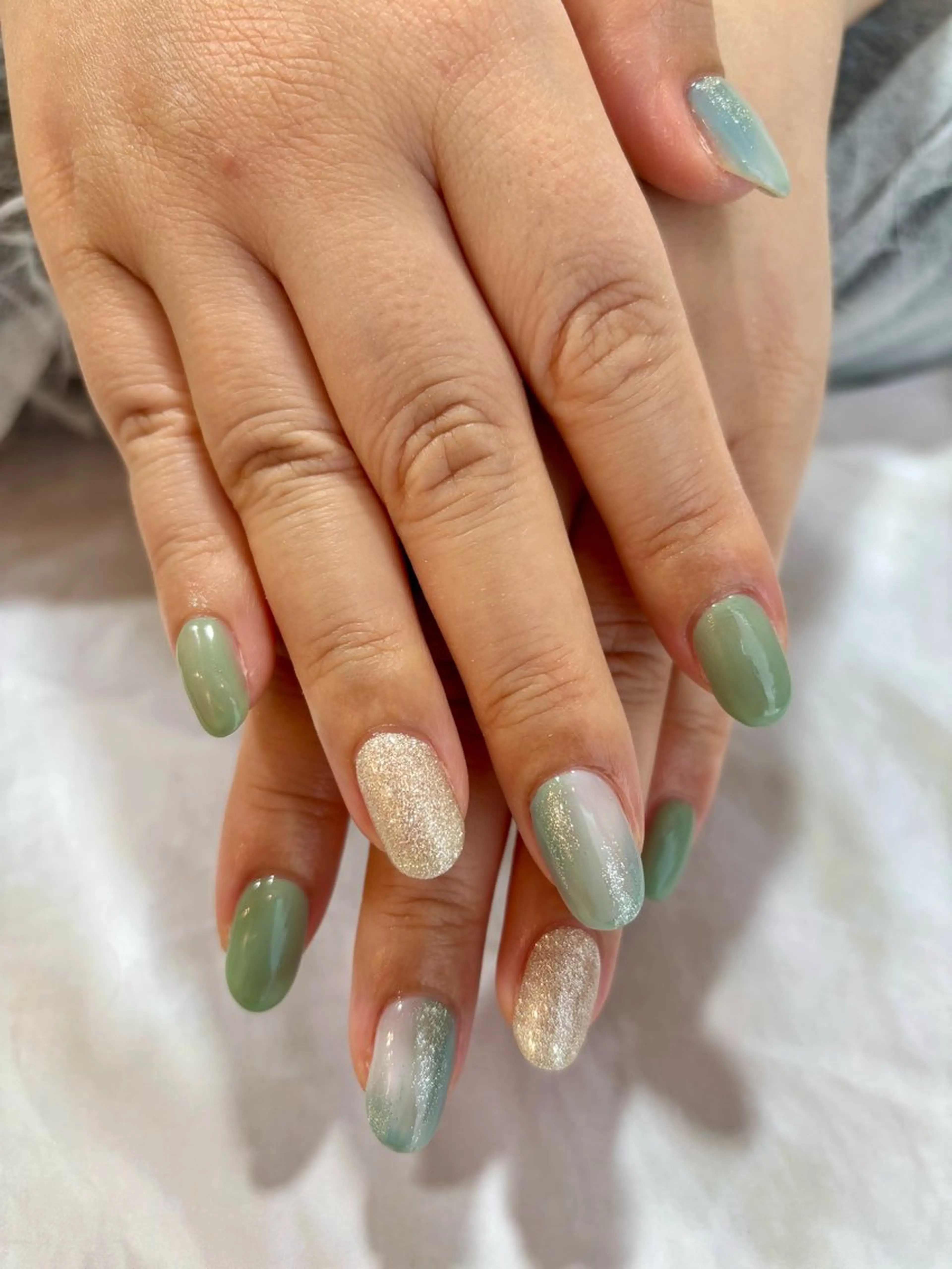 ネイル ニュアンスネイル KAMIANYUIYA Nail LAB 【カミアンユイヤネイルラボ所属・金澤 藍のネイルデザイン