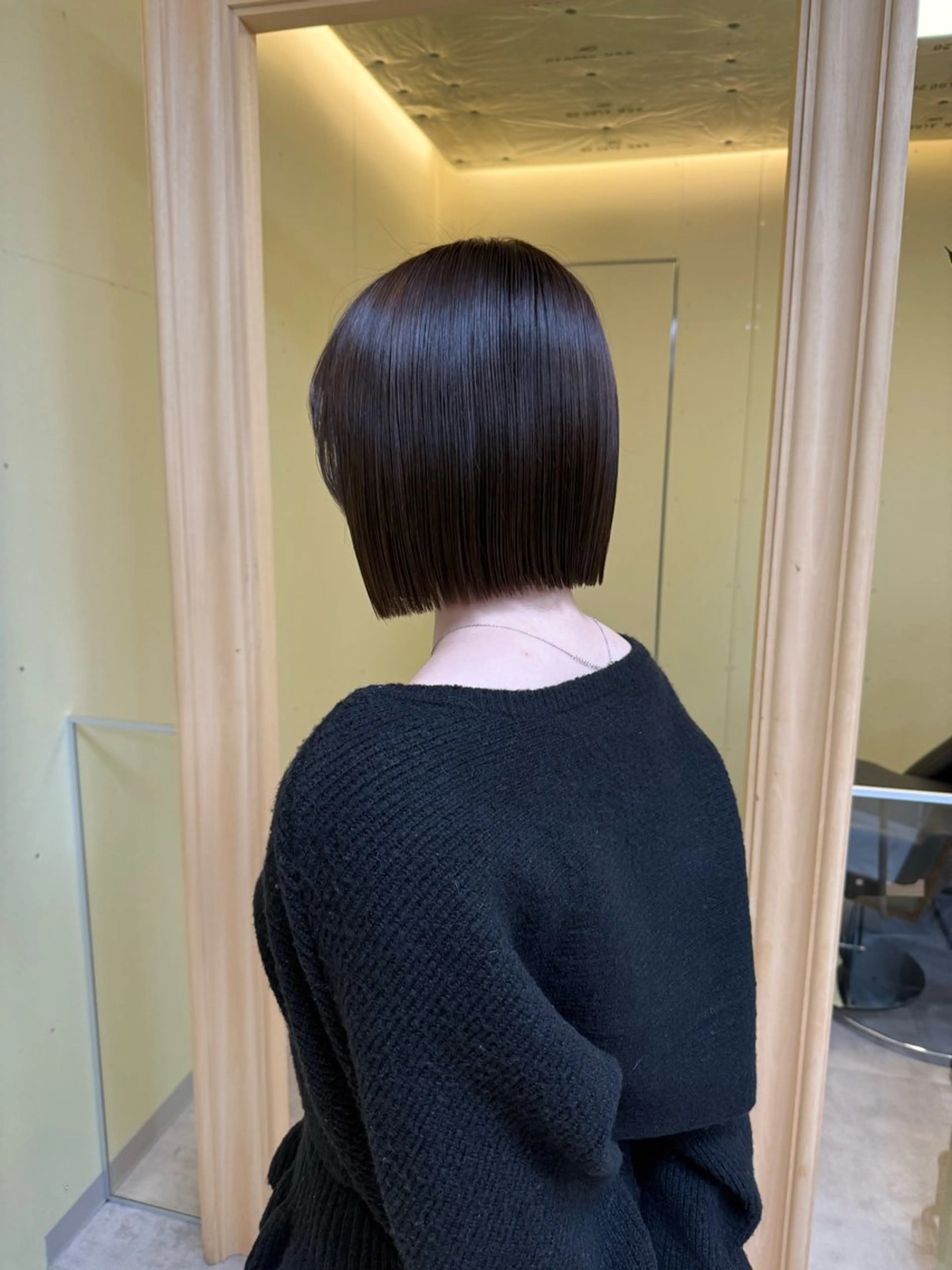 ショート カラー カット ヘアカラー 伶風/ボブ/ ヘーゼルベージュのヘアスタイル