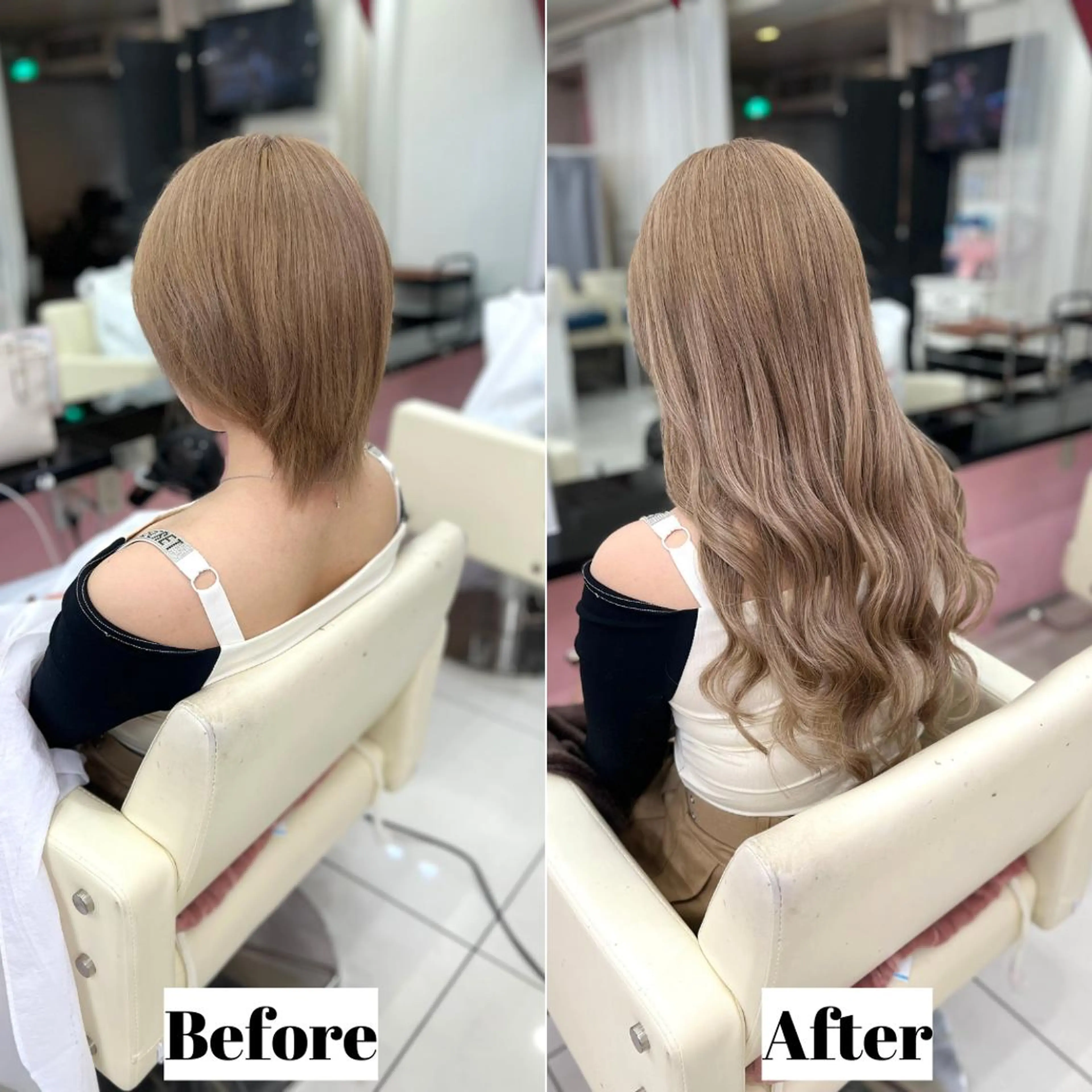 ロング エクステ SEASON 大阪梅田駅徒歩7分のヘアスタイル