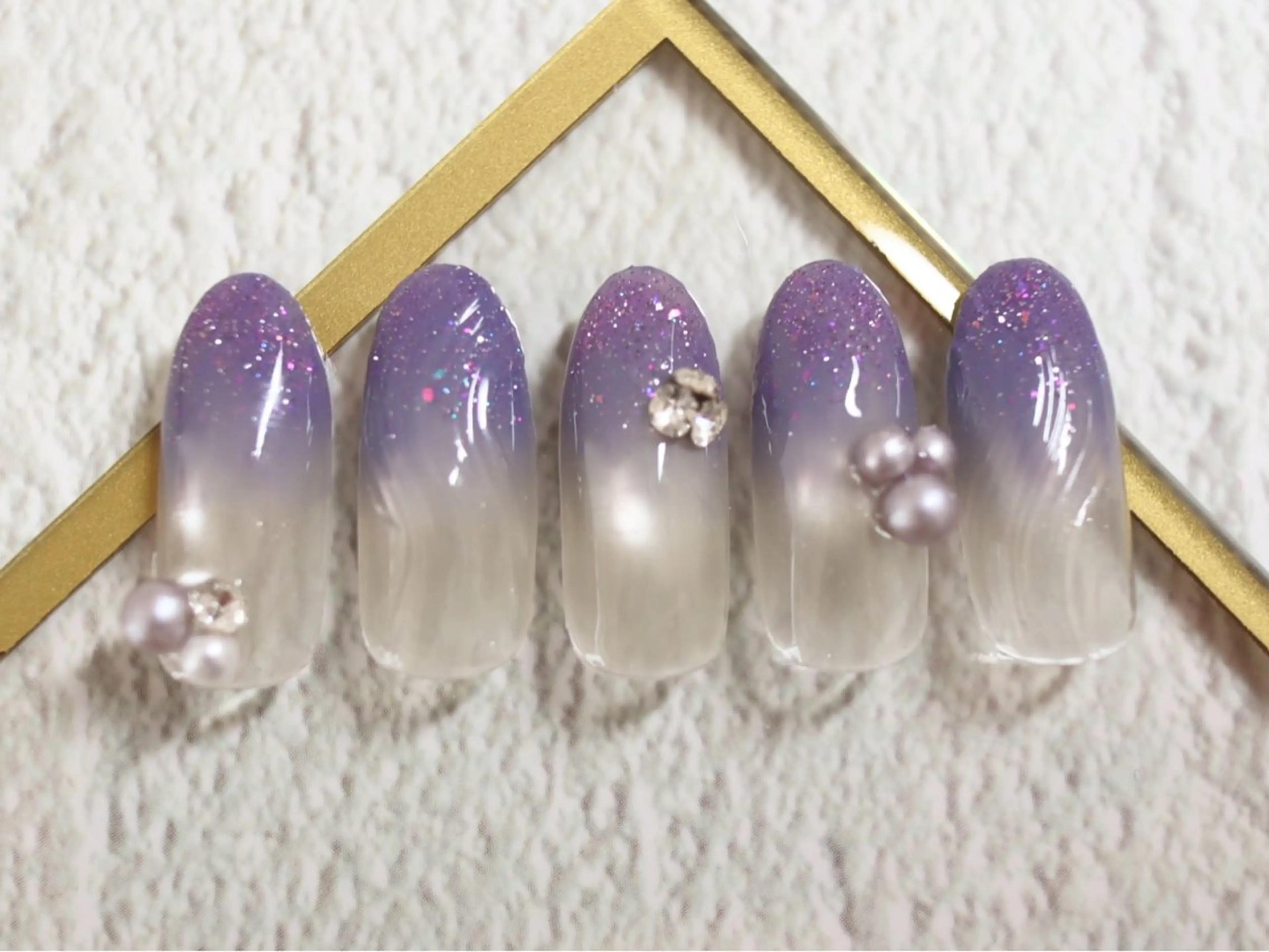 ネイル ハンドネイル TOPAZ恵比寿所属・Tsuno Nagisaのネイルデザイン