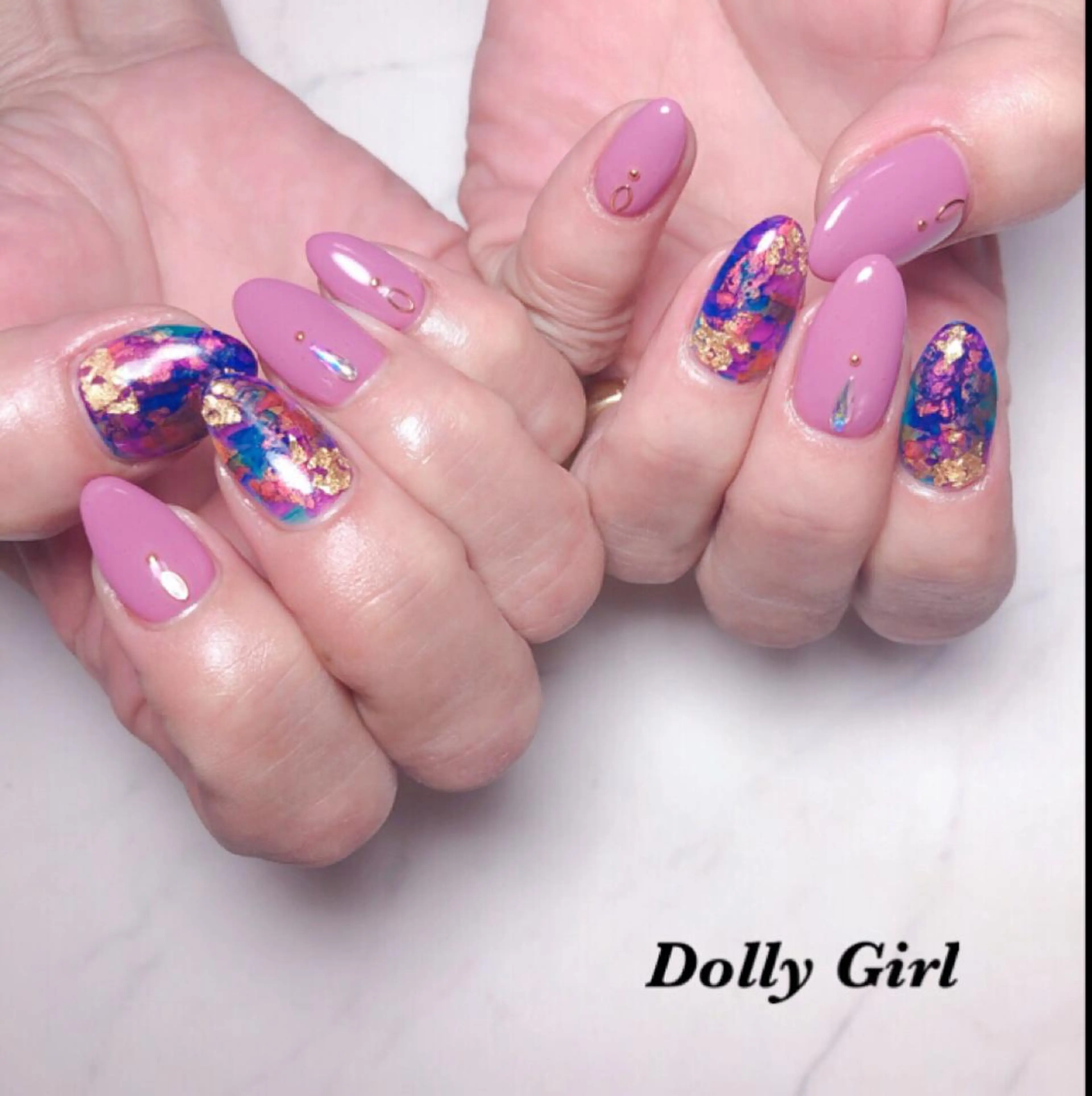 ネイル 個室ネイルサロンDolly Girl〜ドーリーガール〜所属・DollyGirl KYOKOのネイルデザイン