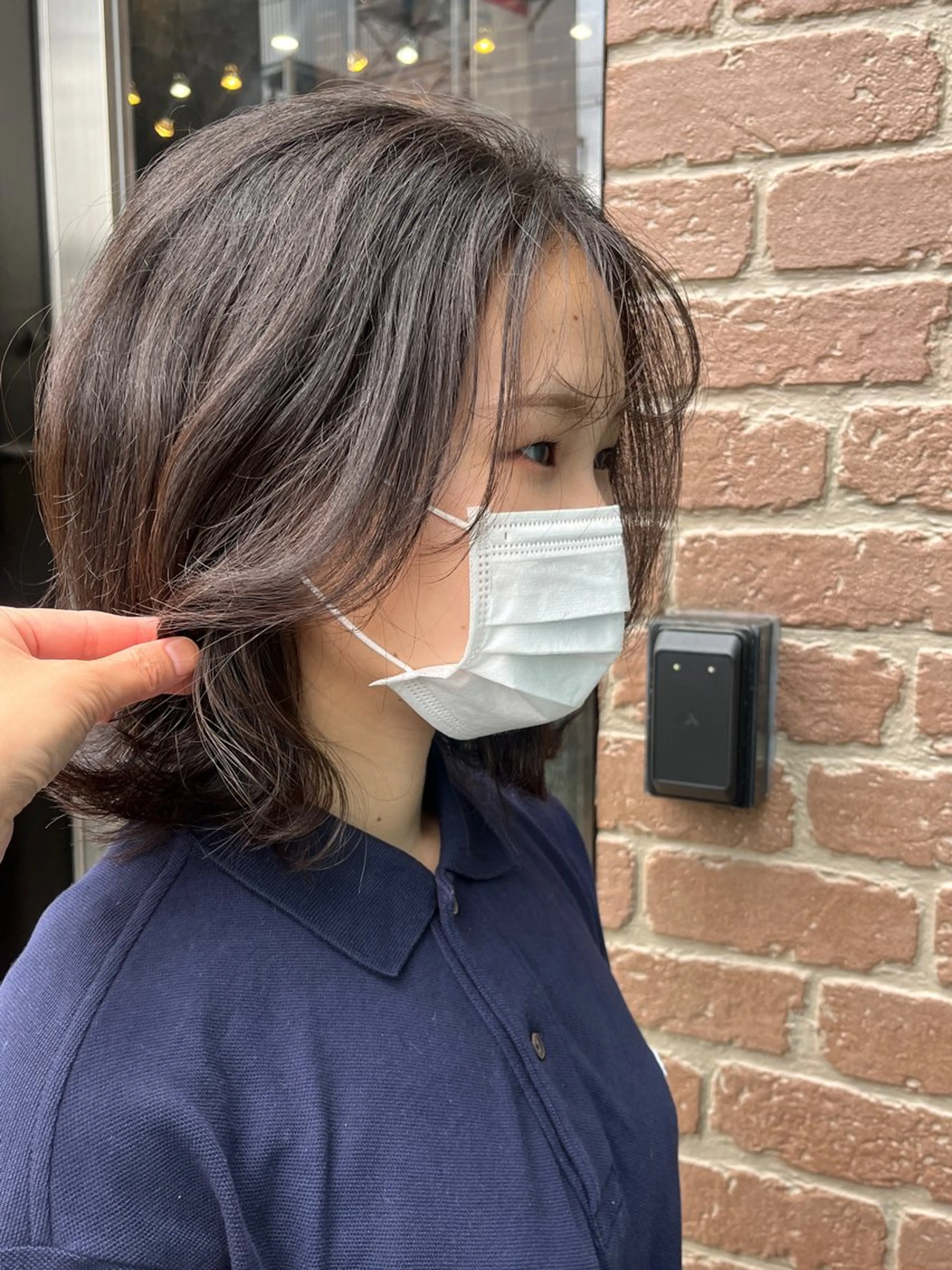 ミディアム カラー メンズ カット トリートメント ヘッドスパ times salon名駅所属・久木原 ゆりのヘアスタイル