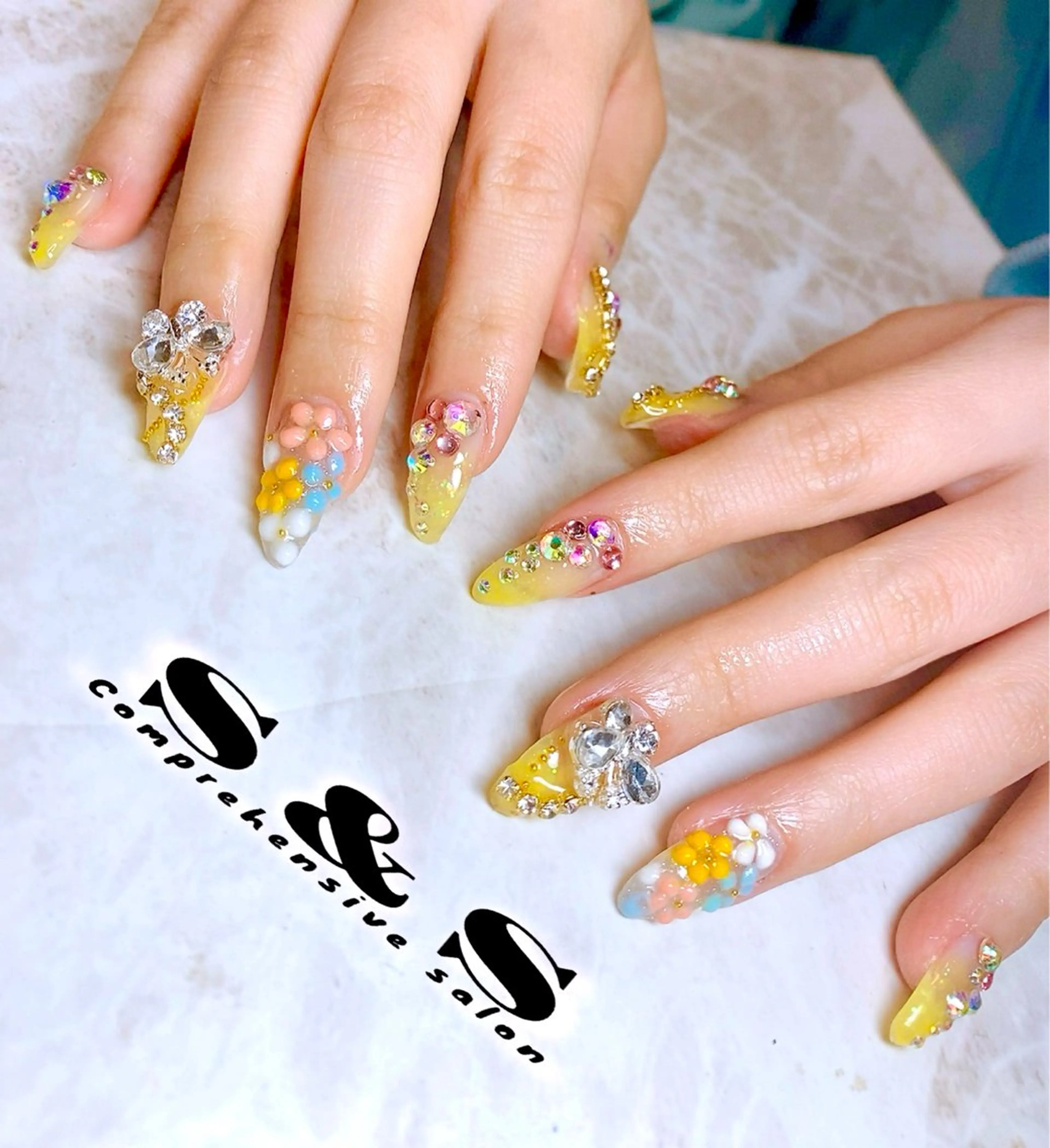 ネイル 長さ出し メンズネイル 持ち込み スカルプネイル S&S 村田小百合のネイルデザイン