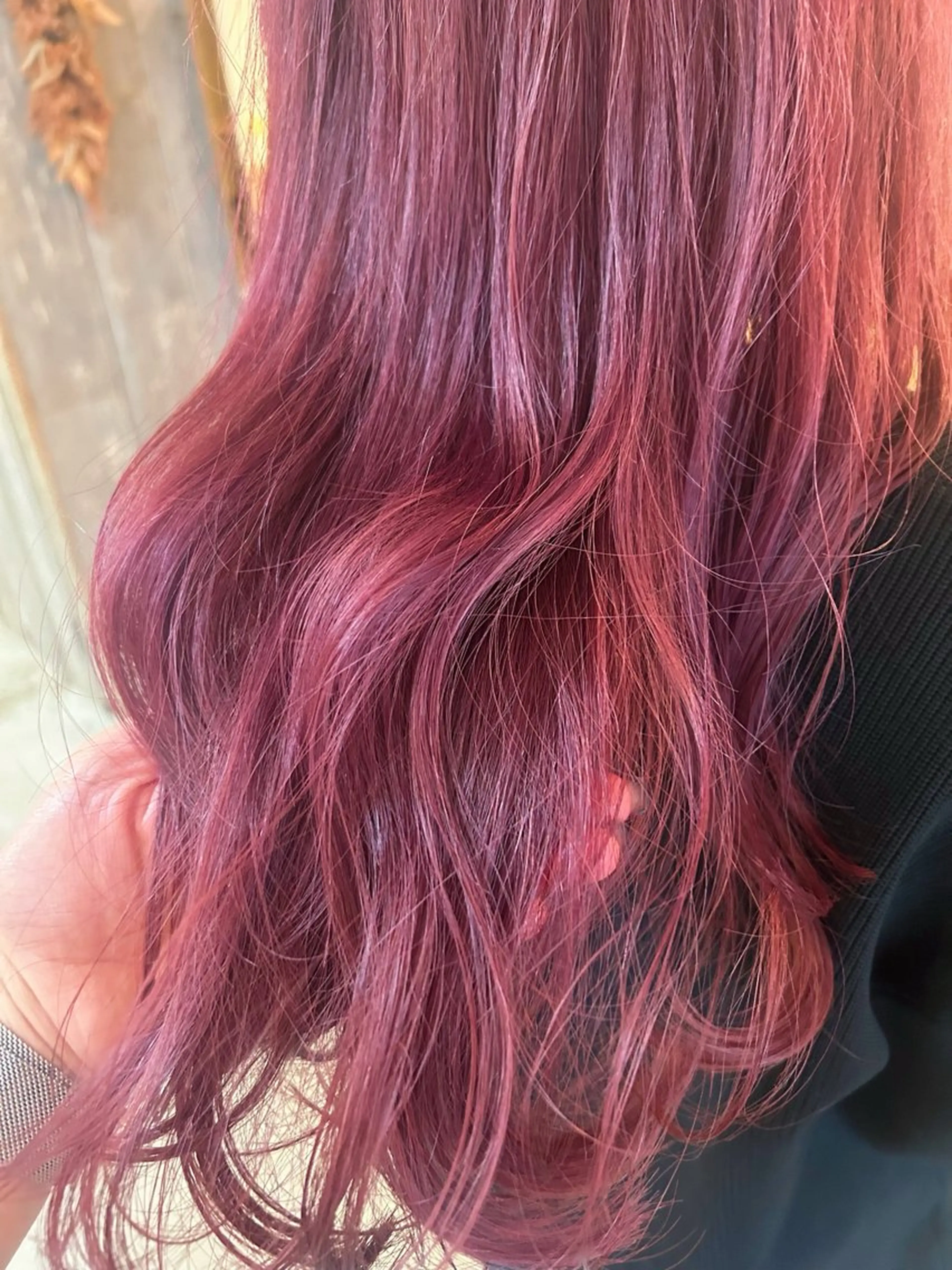 カラー ブリーチ ピンクカラー ヘアカラー Hair salon   Dulce oro所属・Dulce oro _RIOのヘアスタイル