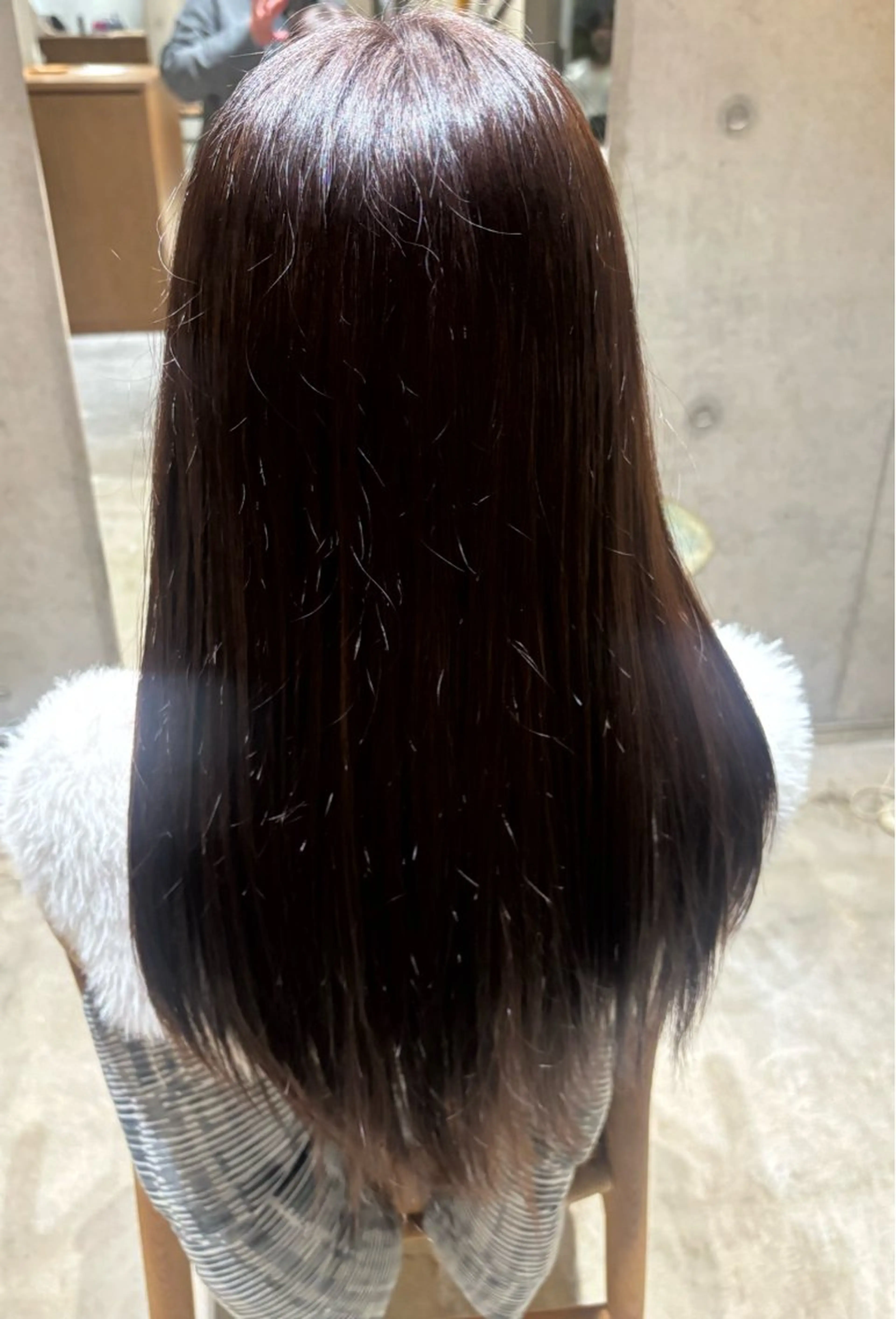 ロング カラー ヘアカラー トリートメント and anon所属・中尾 妃萌那のヘアスタイル