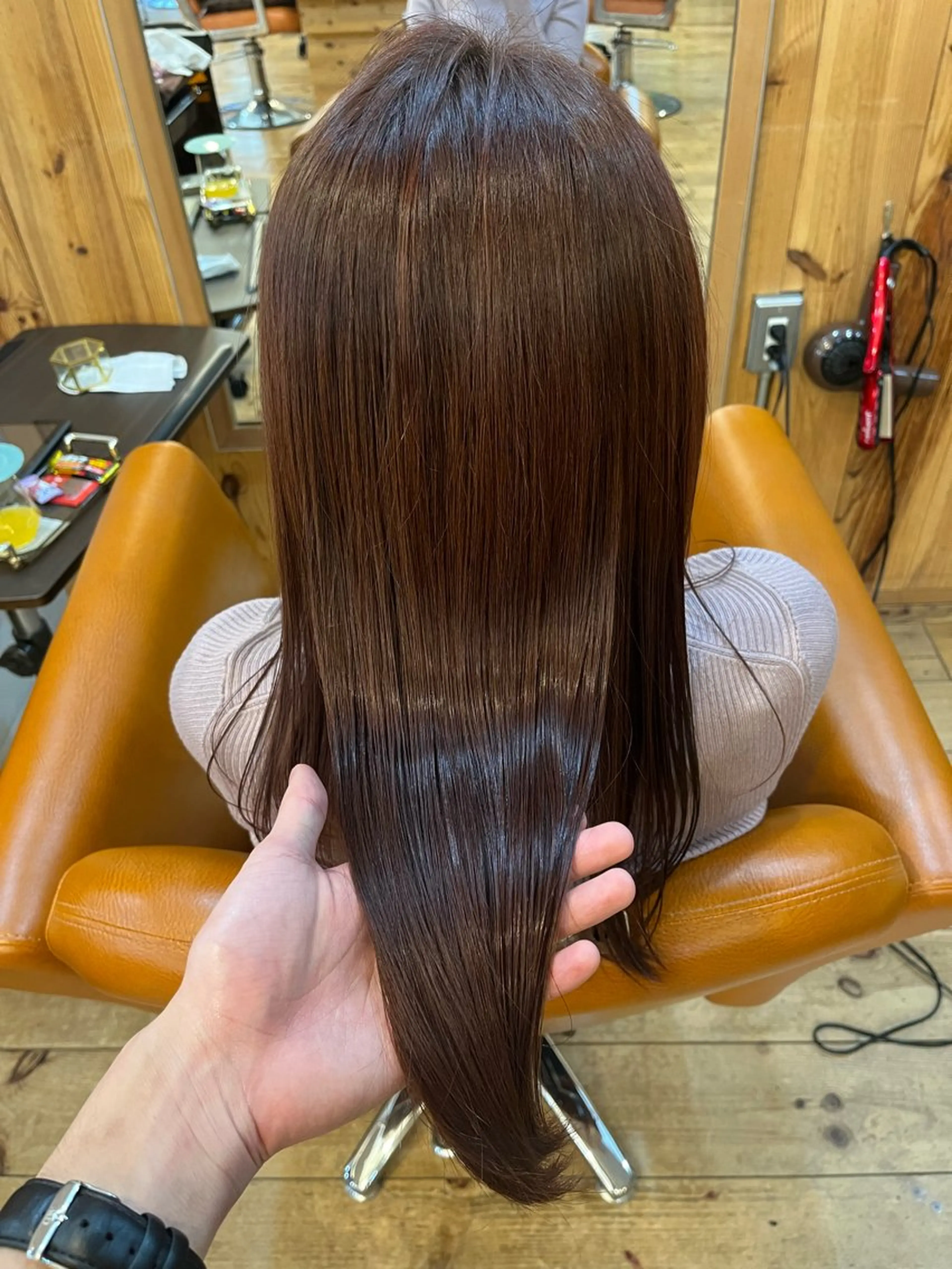 ロング ⚪️髪質改善 縮毛 店長 コウ⚪️のヘアスタイル