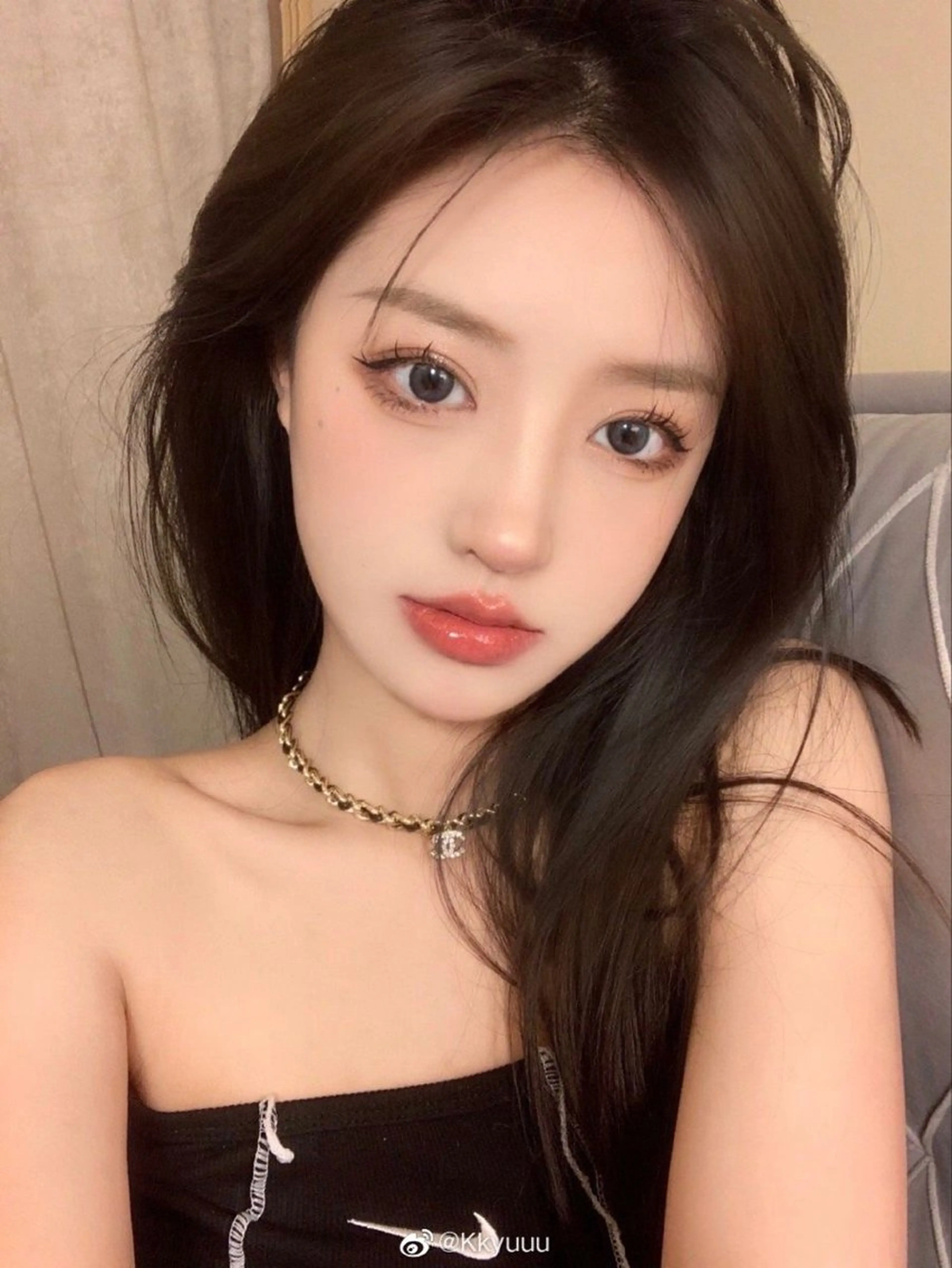 ロング カラー カット ヘアカラー トリートメント ワンホンヘア ケラチン/Kaitoのヘアスタイル