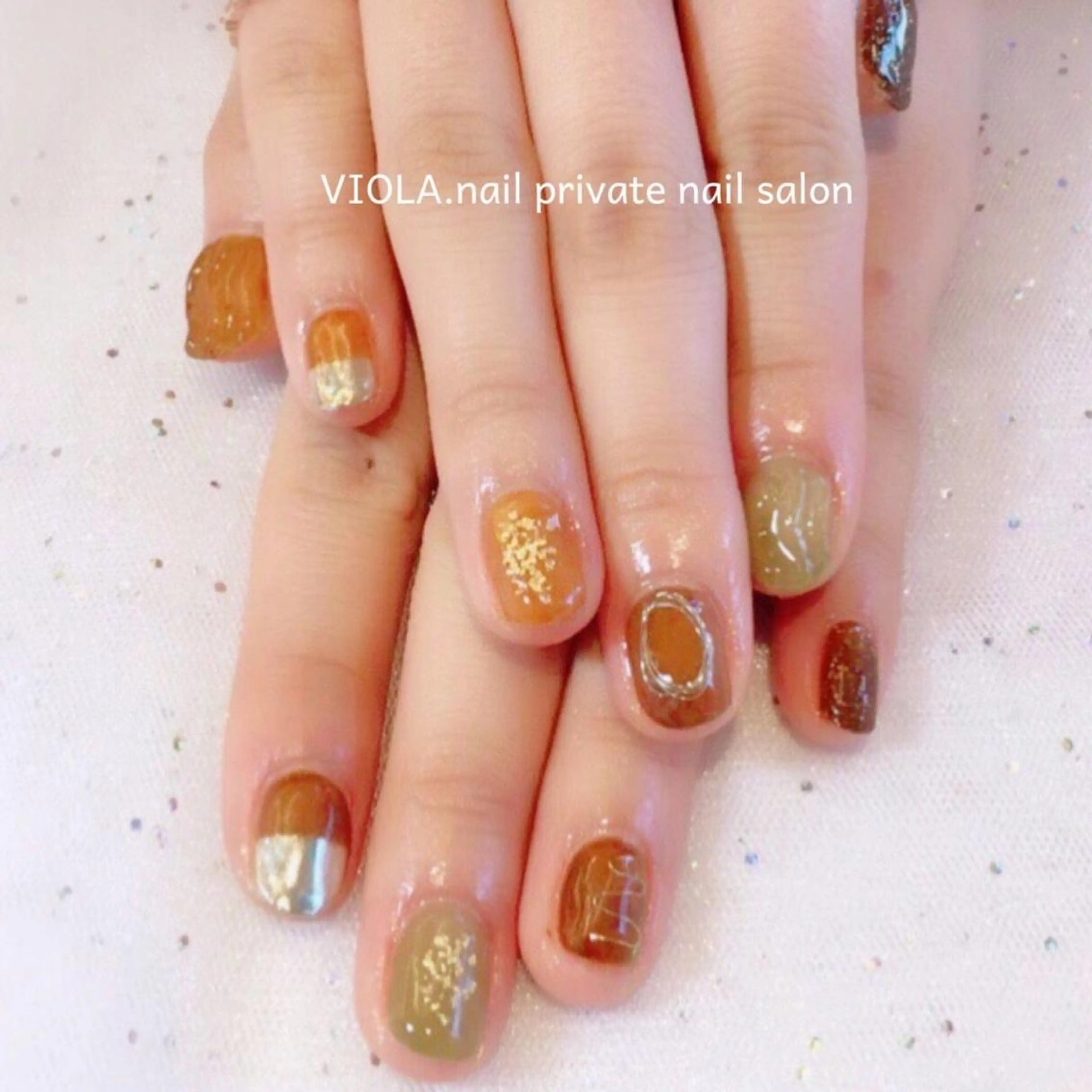 ネイル ハンドネイル VIOLA .nailのネイルデザイン