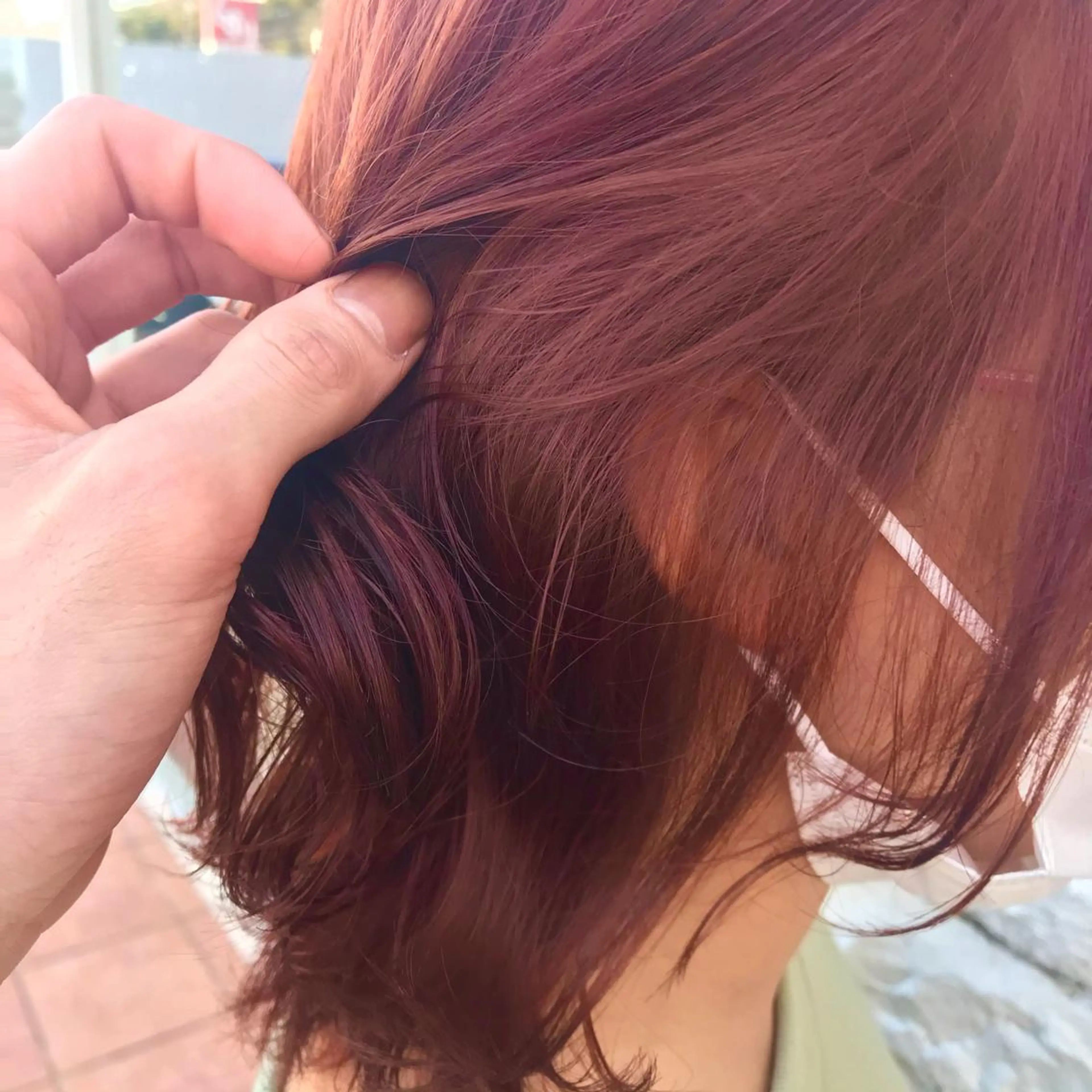 ミディアム カラー 毛流れフェザー スタイル🔹竹内凌のヘアスタイル