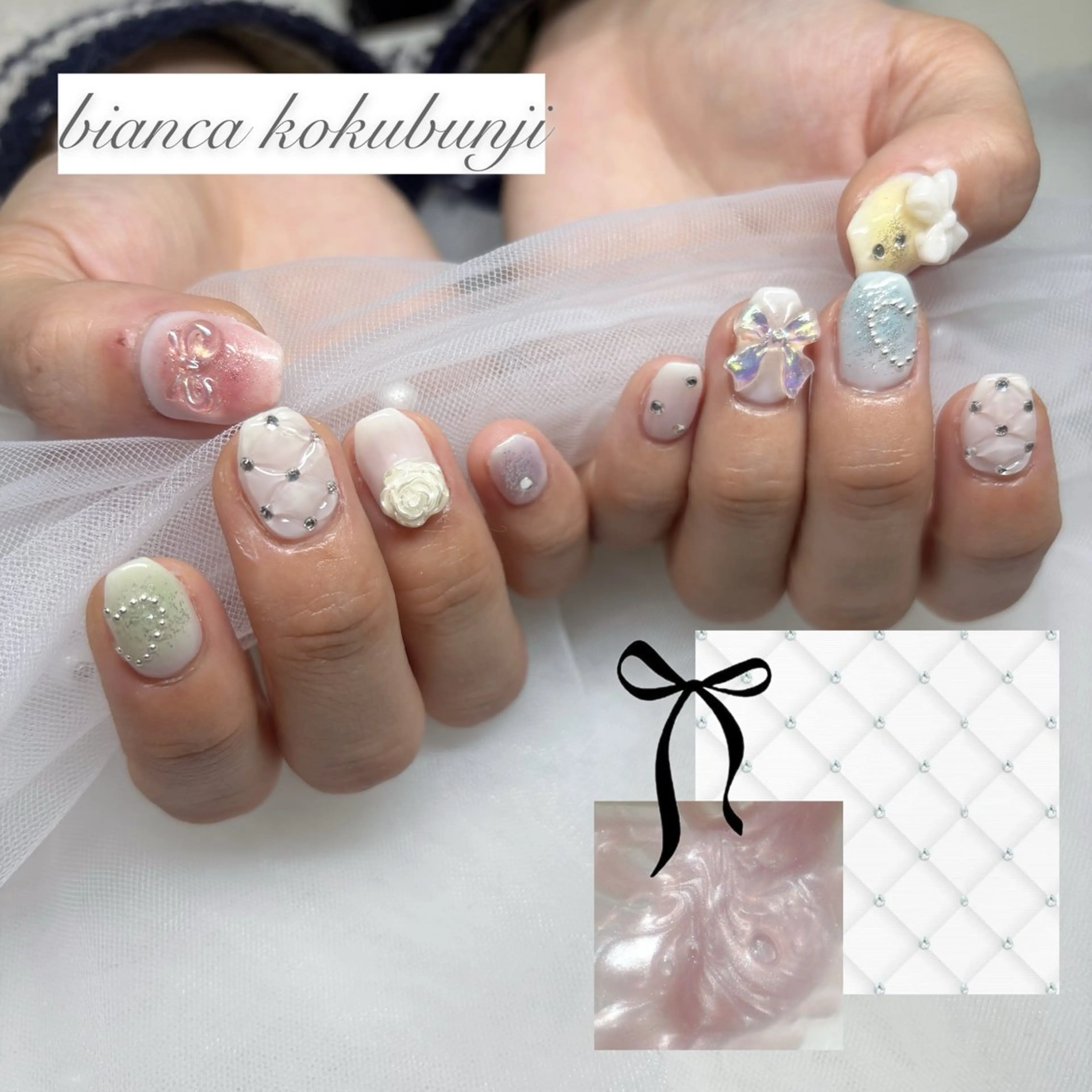 ネイル 持ち込み ハンドネイル *Bianca国分寺 IGUCHI✮*｡ﾟのネイルデザイン