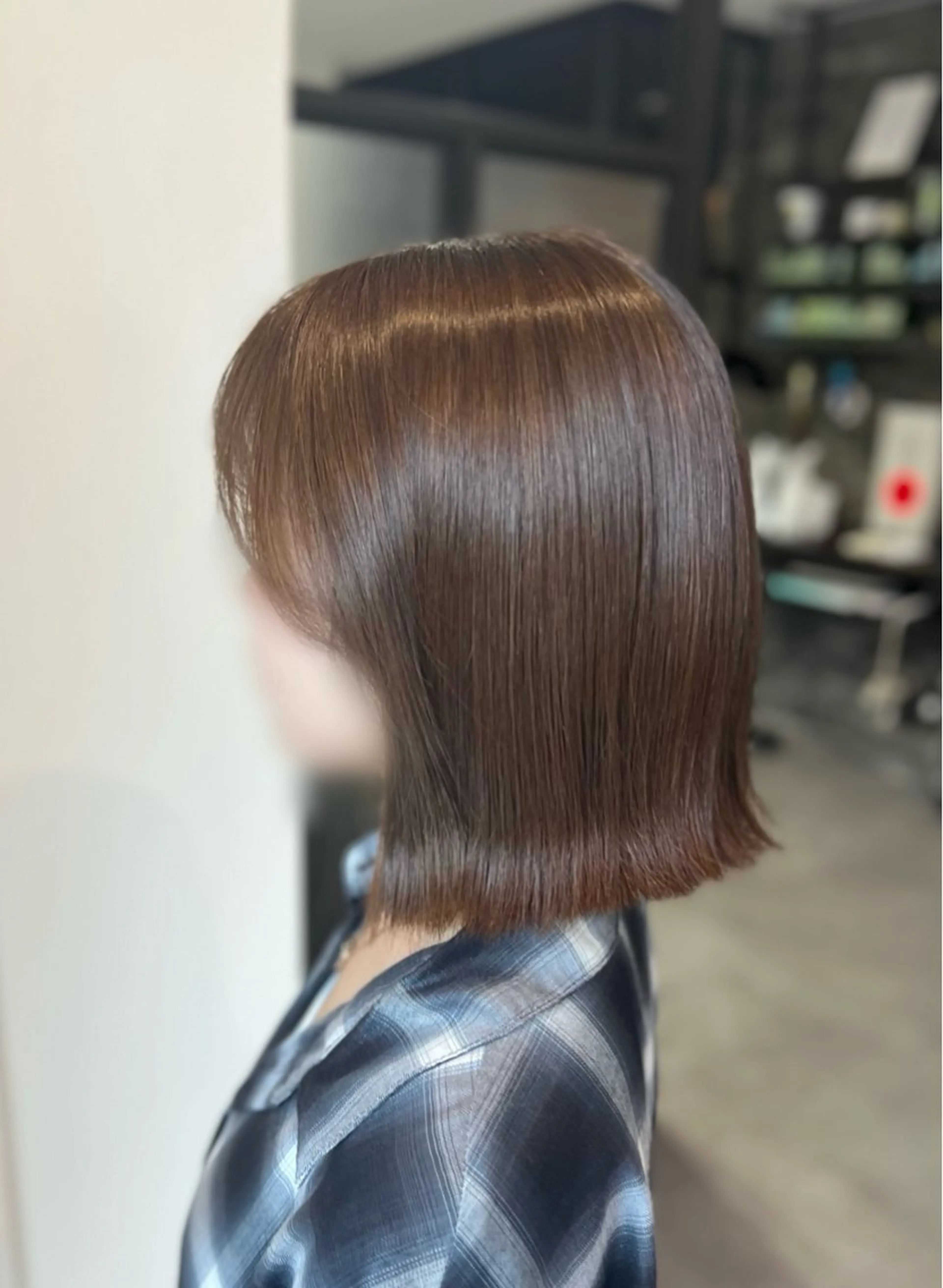 ミディアム カラー ベージュカラー ブリーチ ダブルカラー ブリーチなしカラー オリーブベージュ ヘアカラー Dia ‎ アキヨシ ミユのヘアスタイル