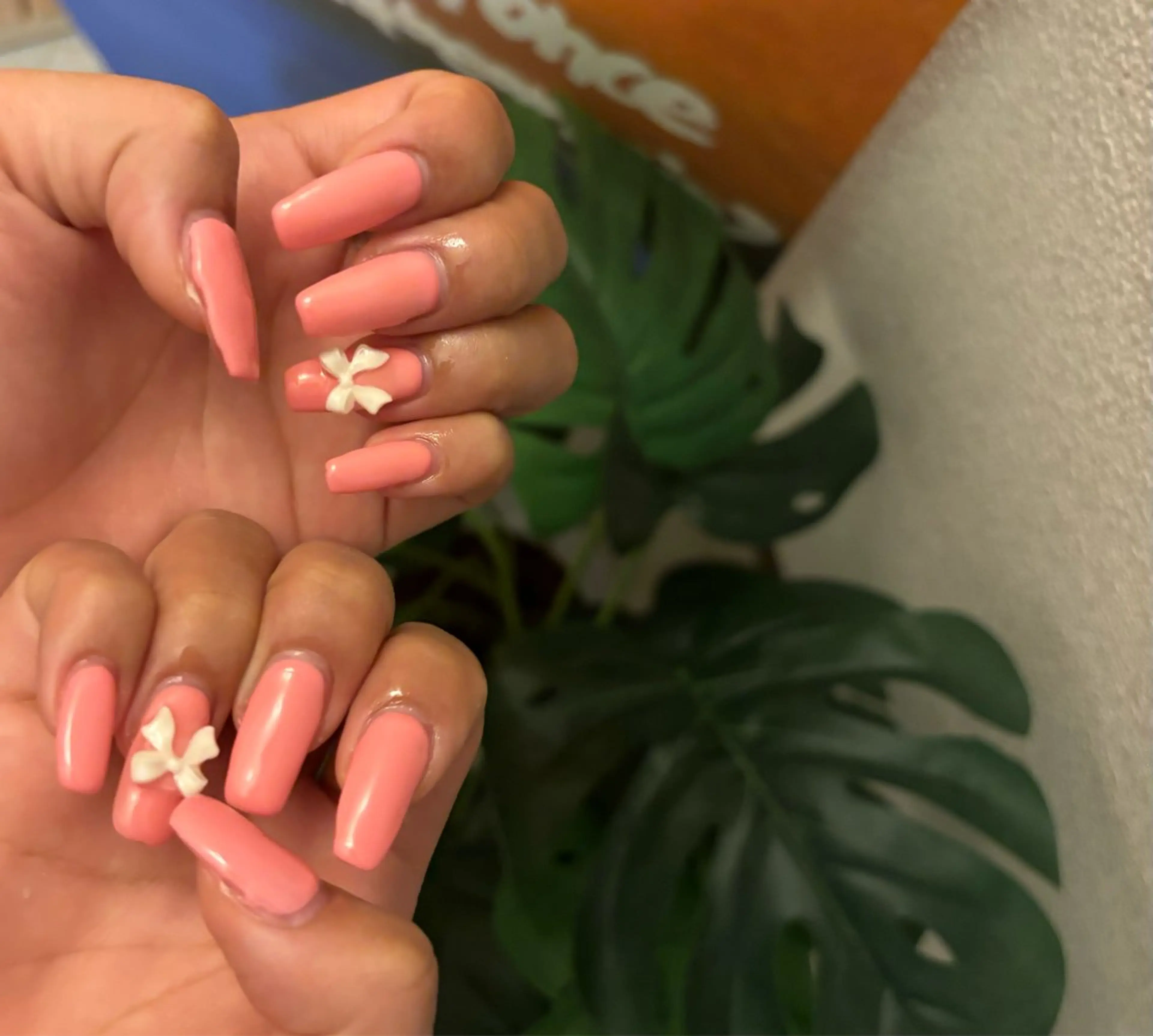 長さだしワンカラーorラメグラ(オフ込み)の写真