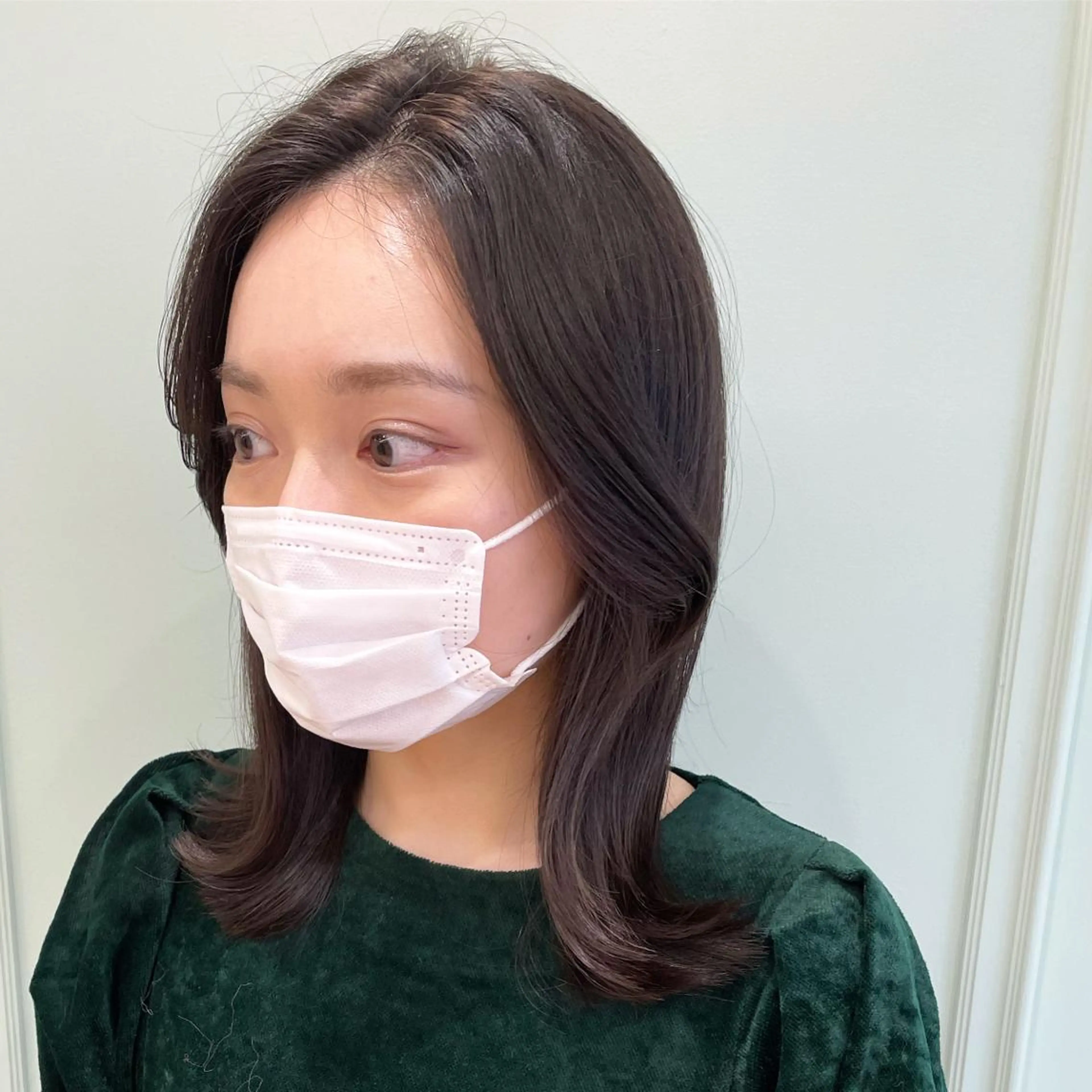 ミディアム KANAMI日暮里 韓国ヘア・メイクのヘアスタイル