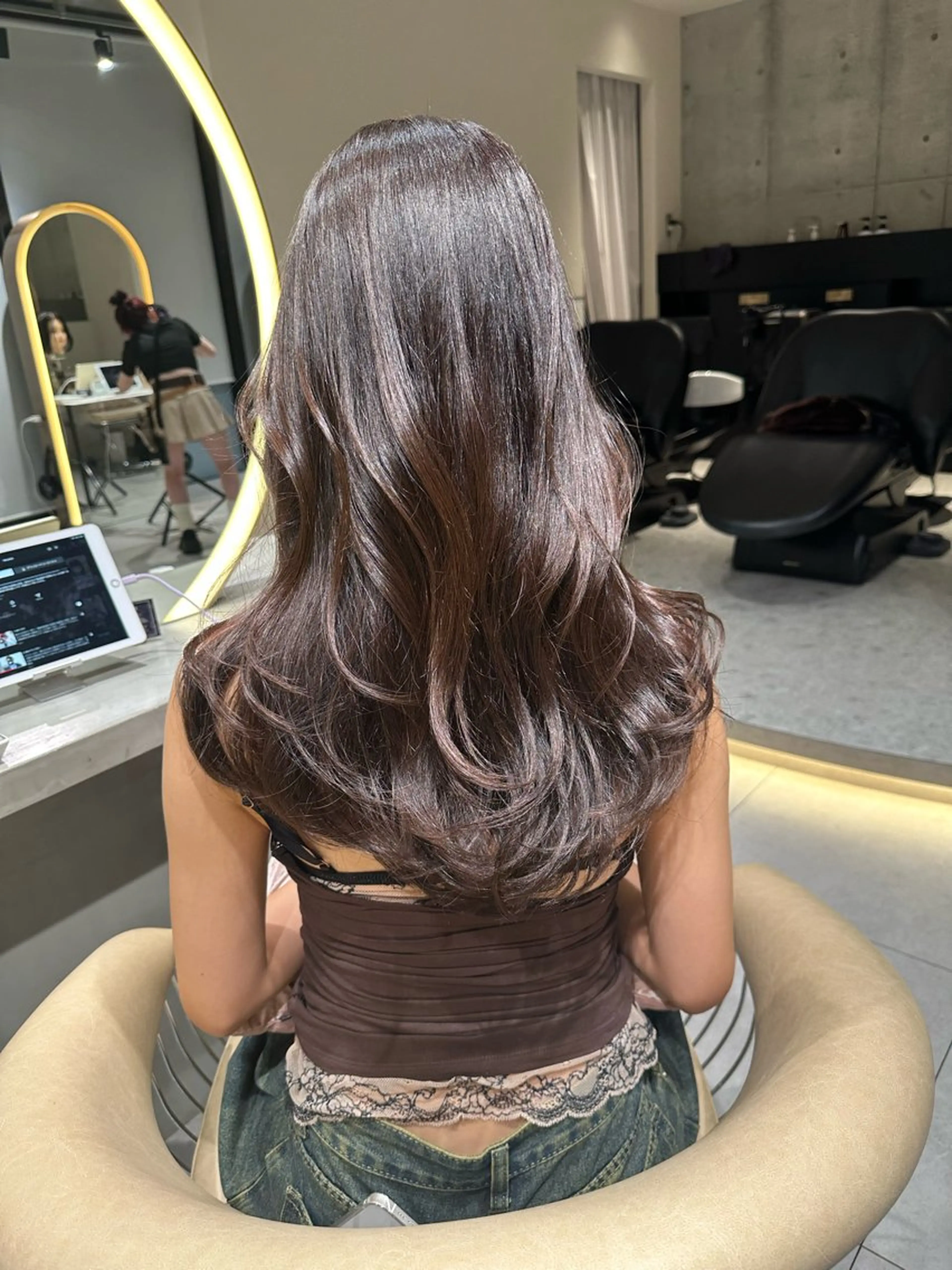 ロング カラー カット ヘアカラー トリートメント 《髪質改善✖️オリー ブ🧸》小嶋拓也のヘアスタイル