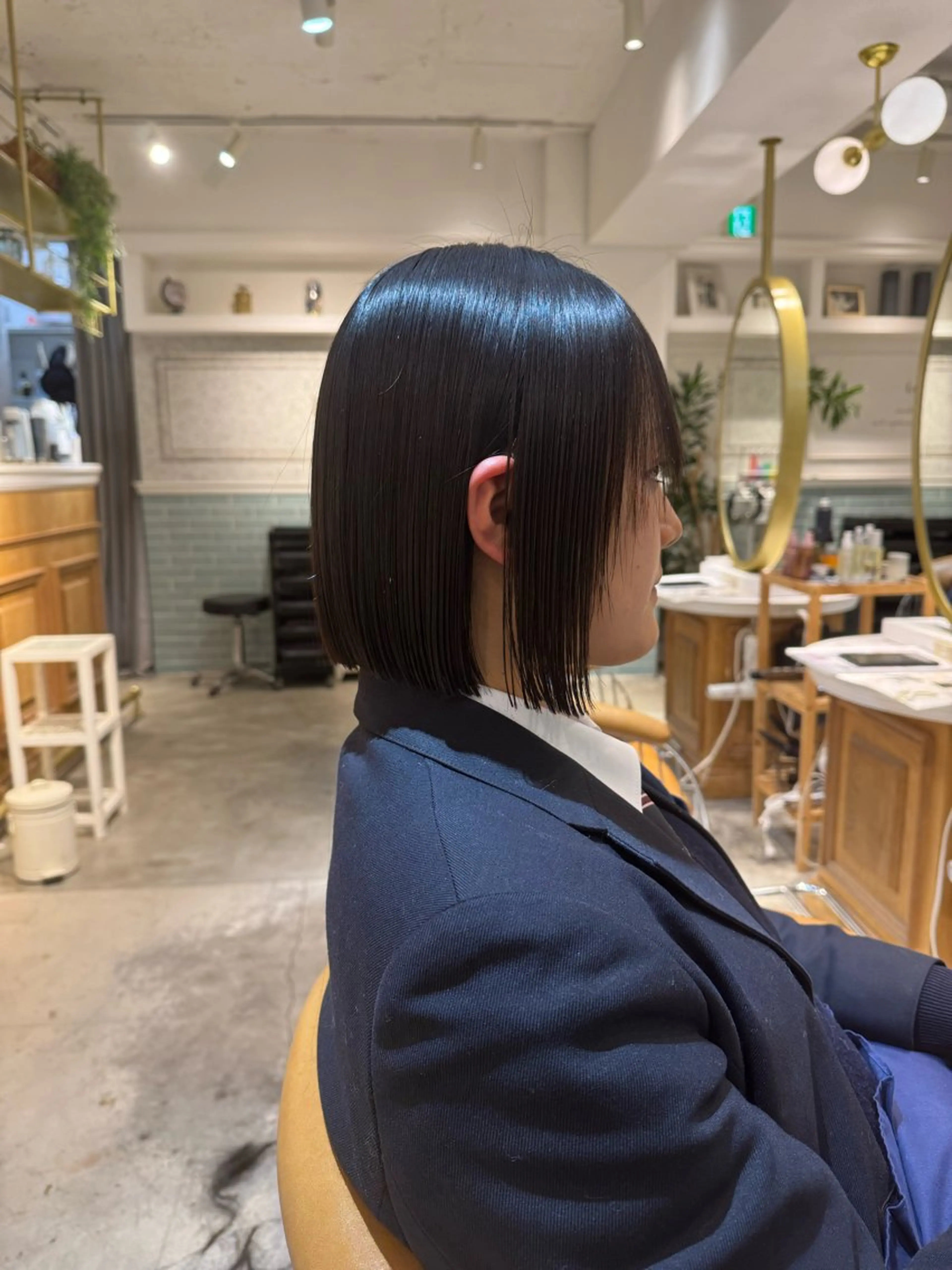 ミディアム ボブ 髪質改善/ボブ /韓国/erikoのヘアスタイル