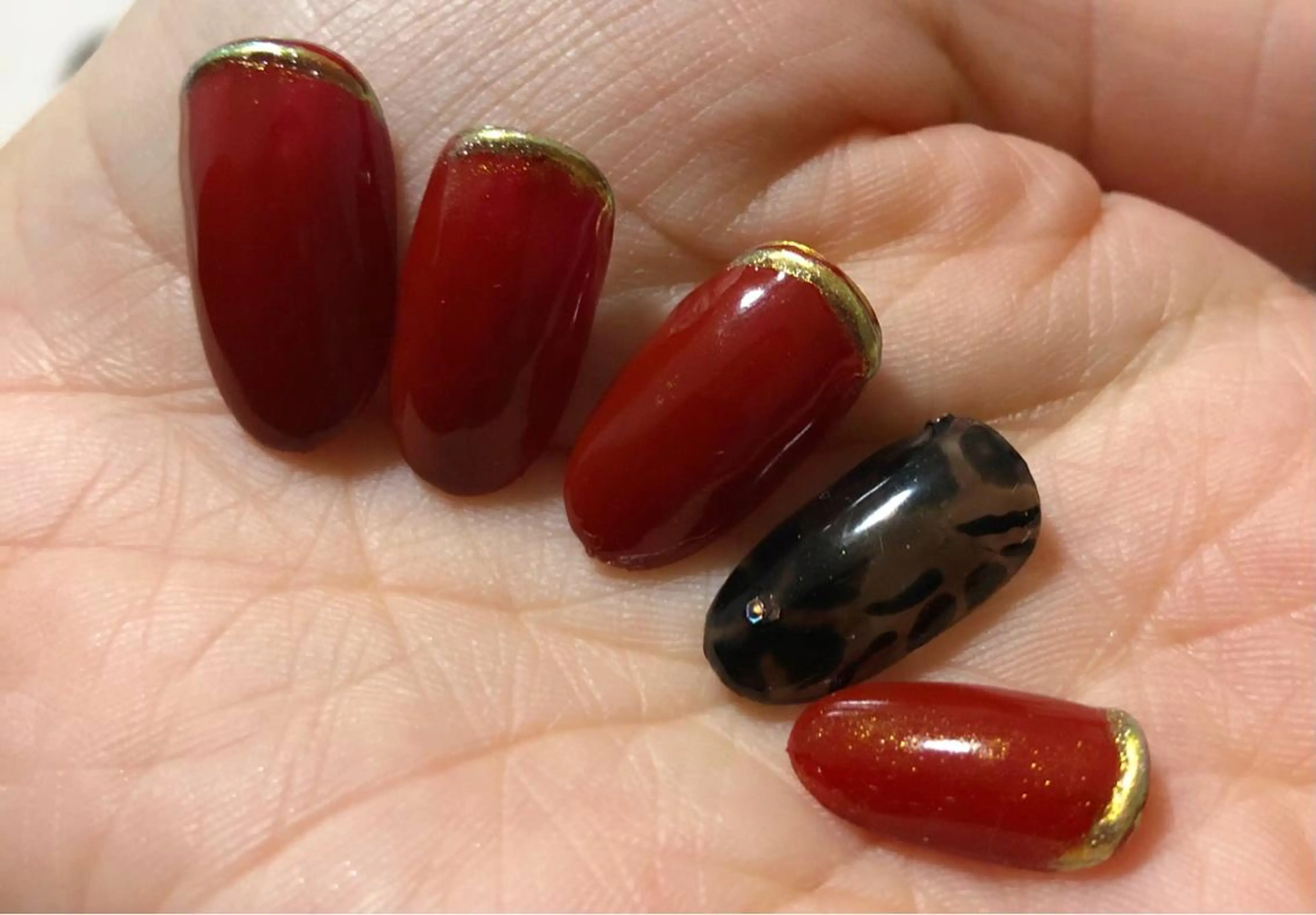 ネイル ハンドネイル 宮本 百合子のネイルデザイン