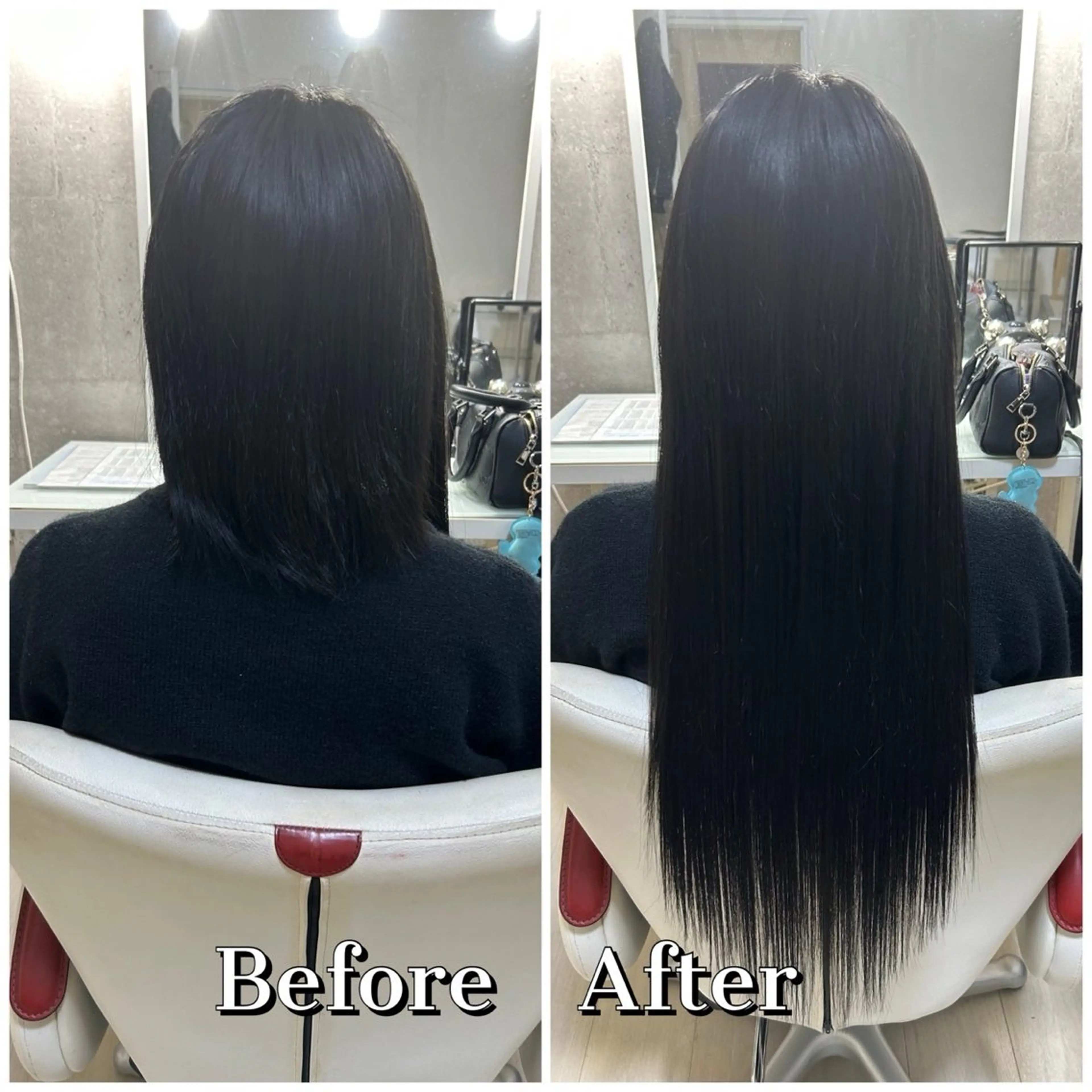 ロング エクステ ドレスアップ心斎橋店所属・🌸ドレスアップ 心斎橋店🌸のヘアスタイル