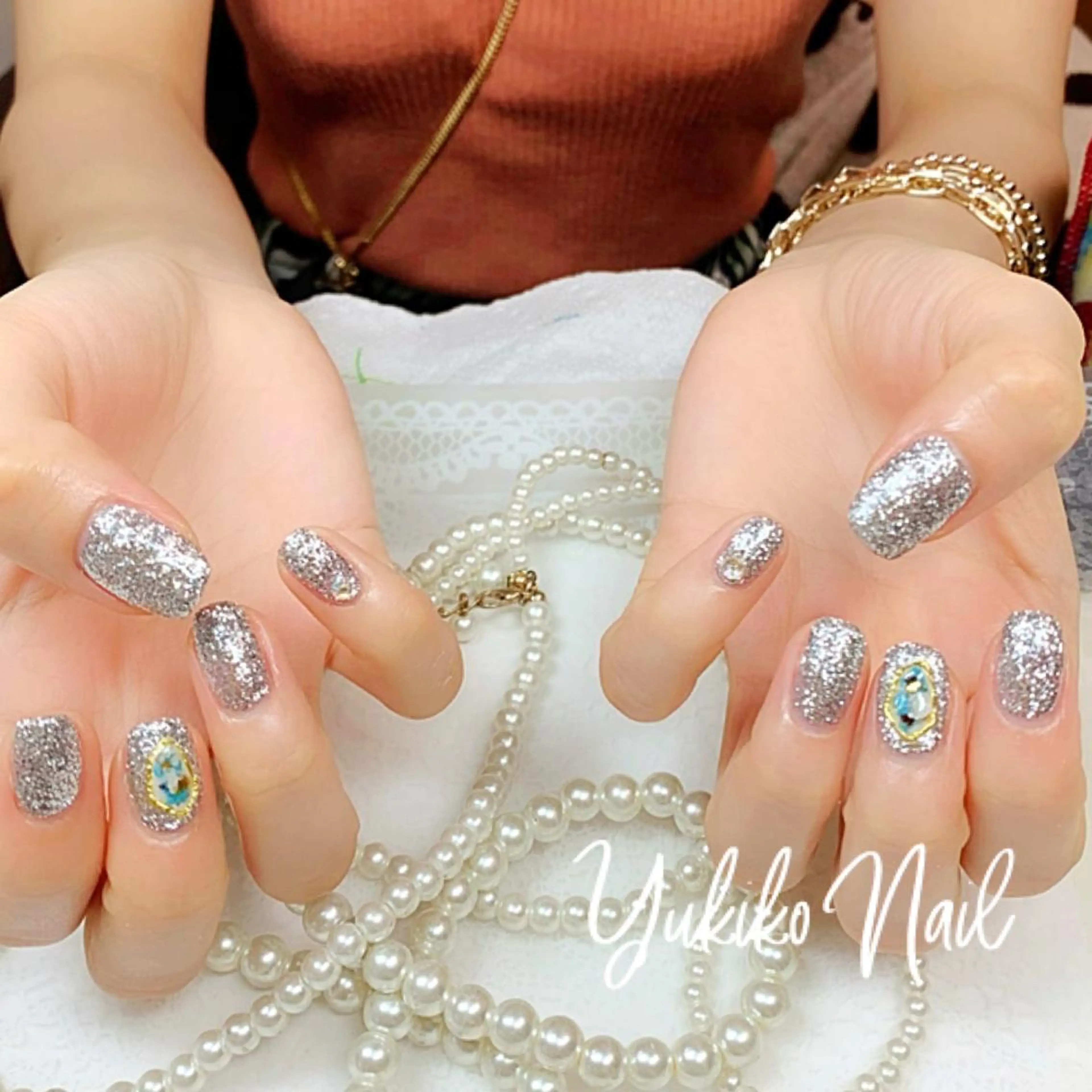 ネイル アートネイル ワンカラーネイル ハンドネイル ユキコ ネイルのネイルデザイン