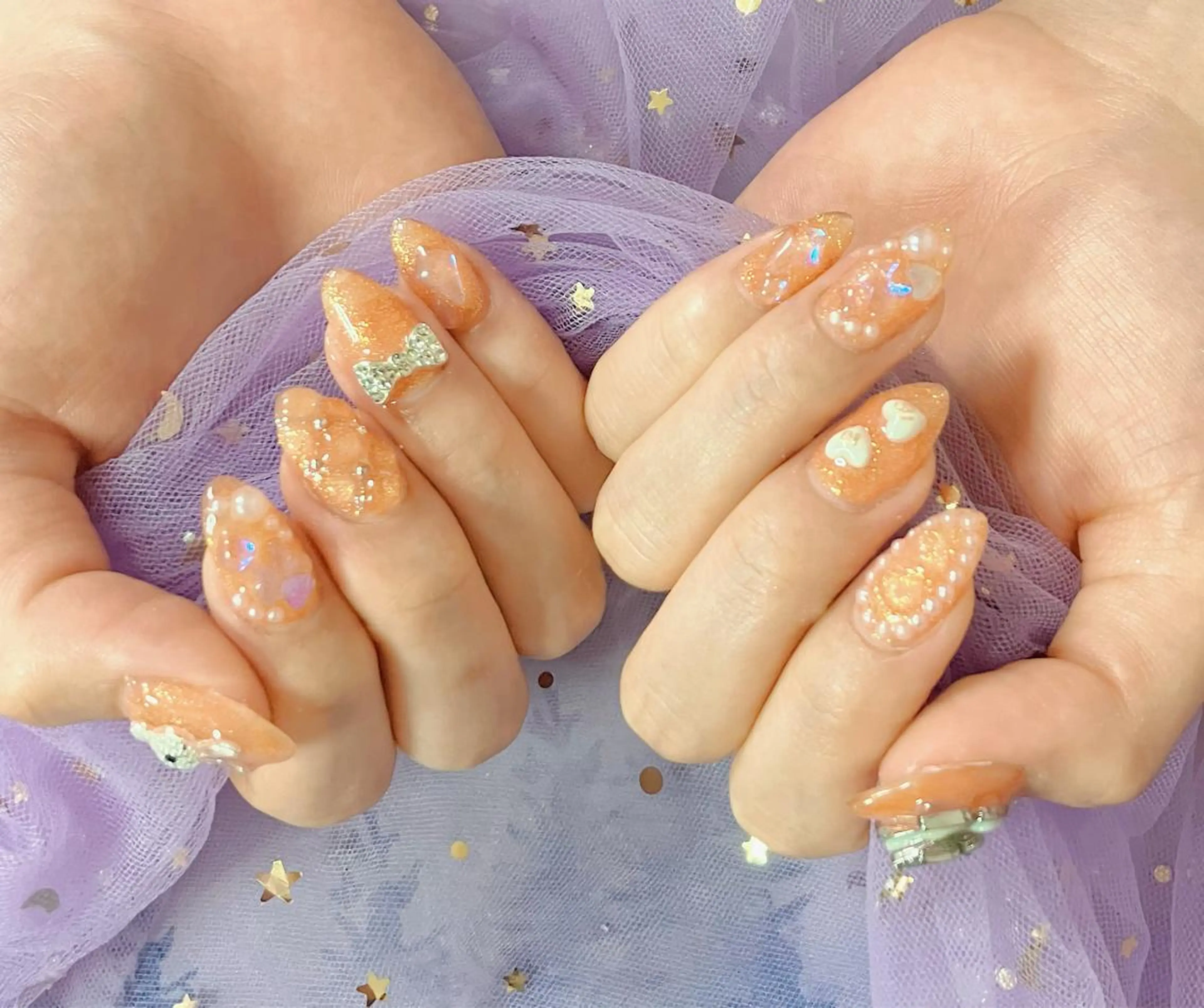 ネイル ラッキー 玲奈のネイルデザイン