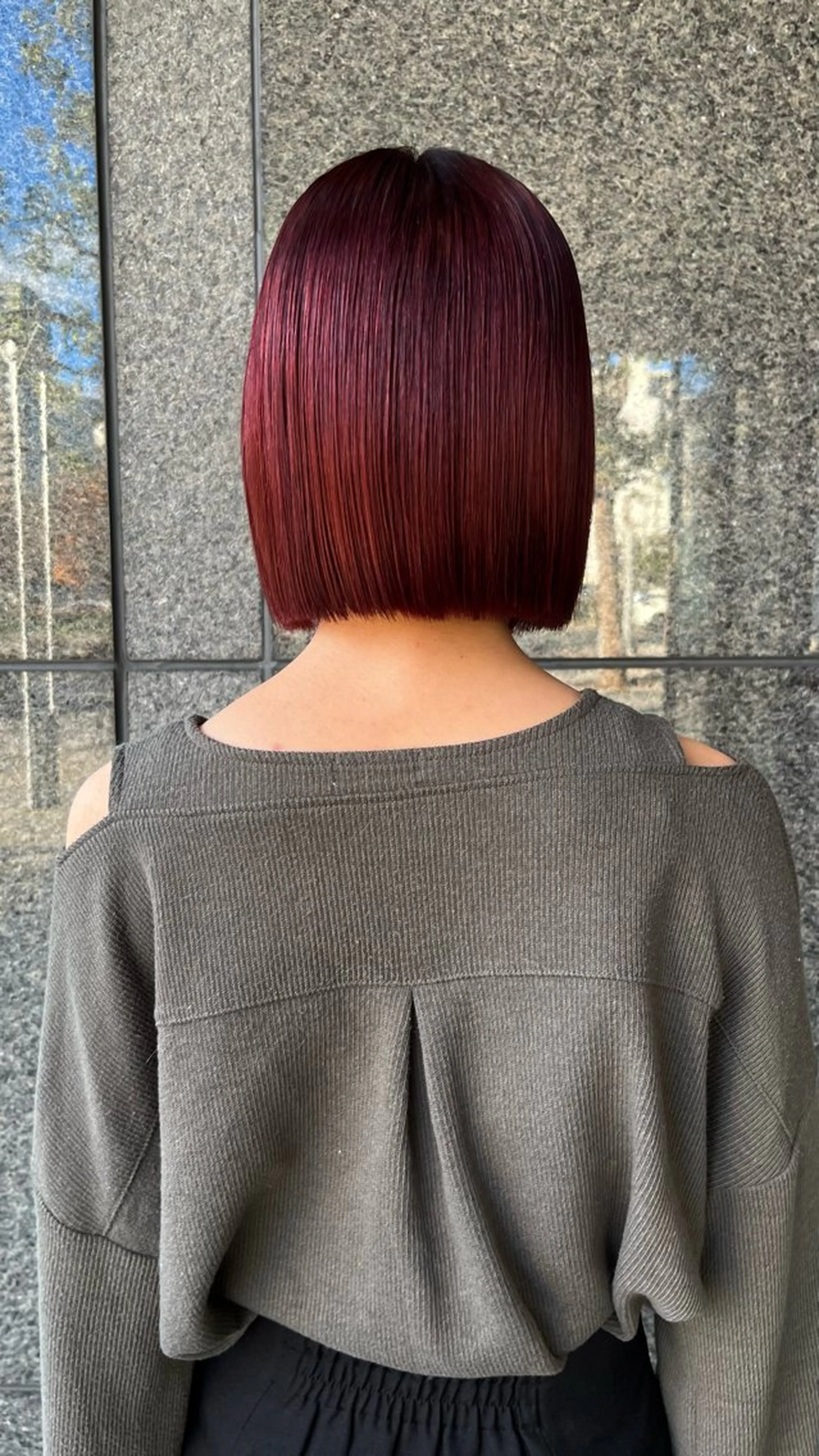 ショート ボブ/ショートボブ/ 岡山駅/別曽遥也のヘアスタイル