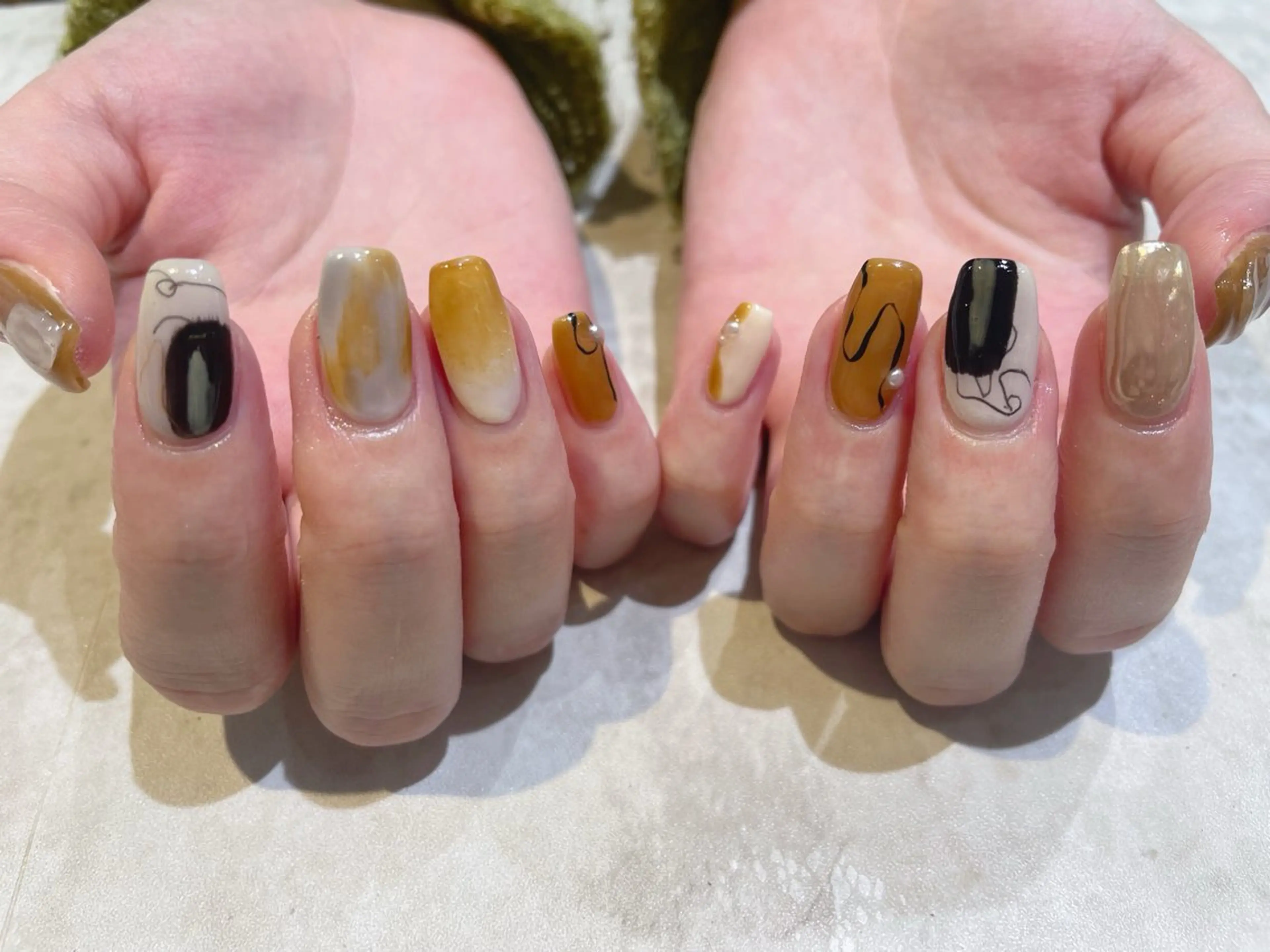 ネイル 舞田 苑香のネイルデザイン