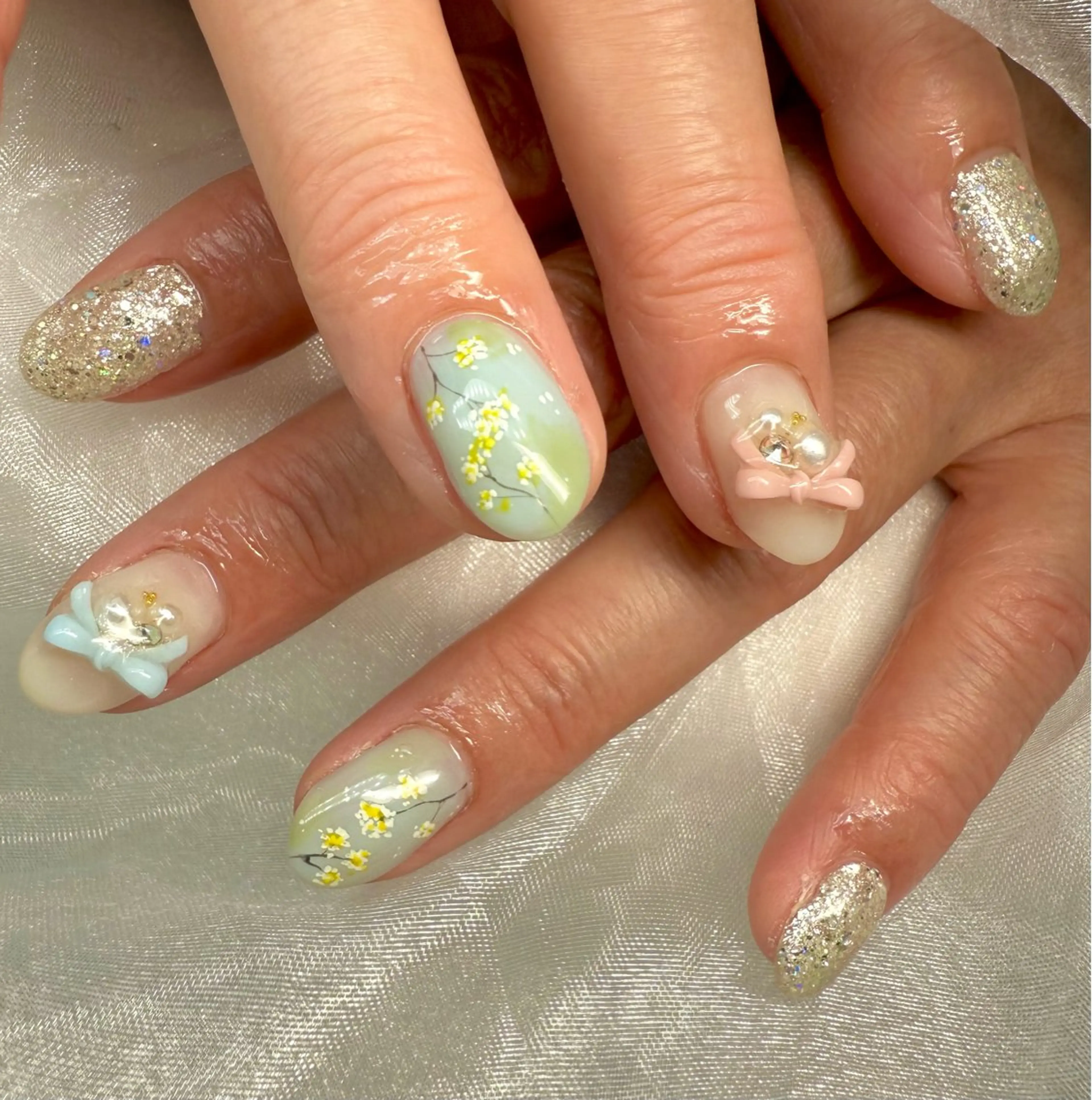 カラー -yuu-所属・Lino ﾟのネイルデザイン