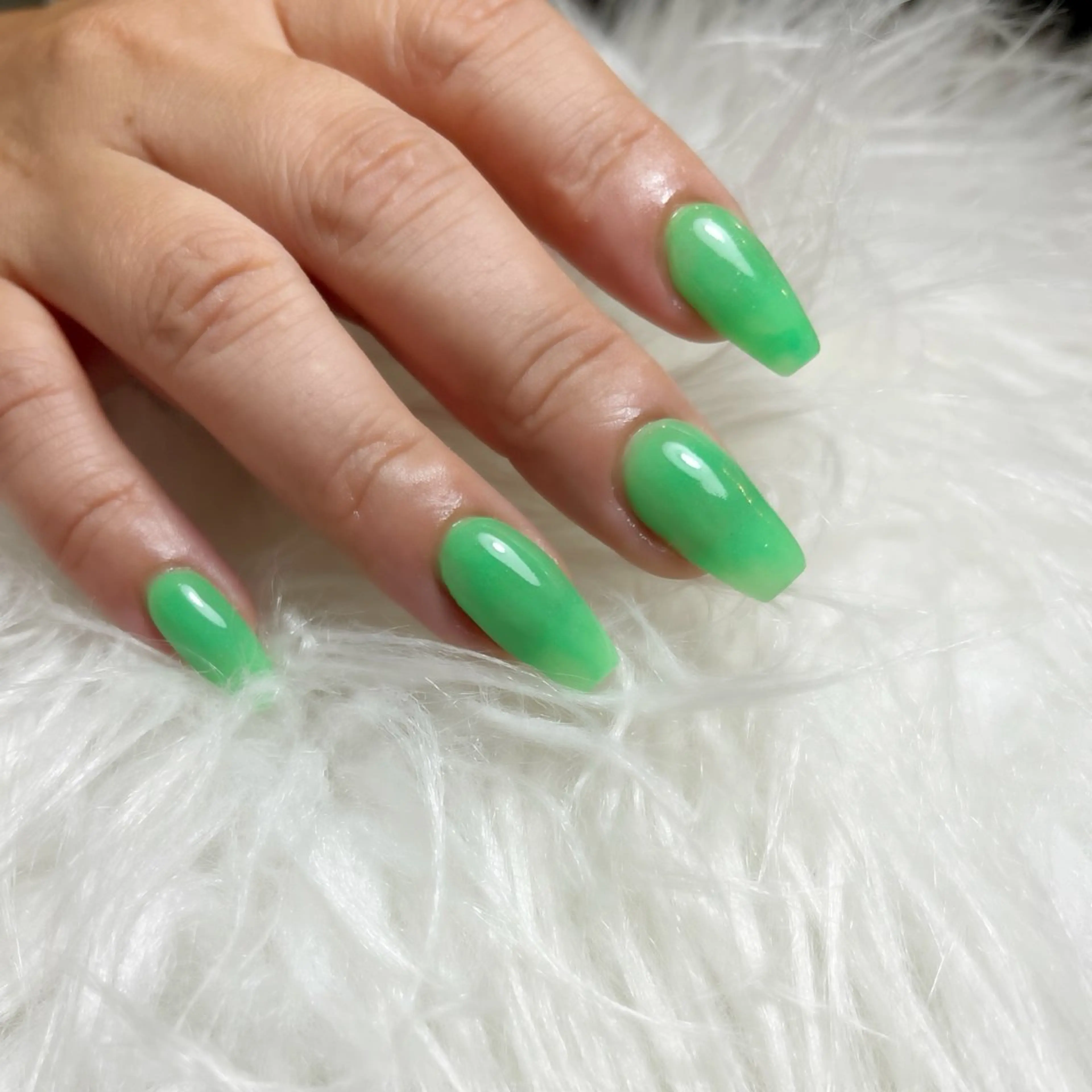 ネイル ロングネイル ワンカラーネイル スカルプネイル Y nail なんば堀江店のネイルデザイン