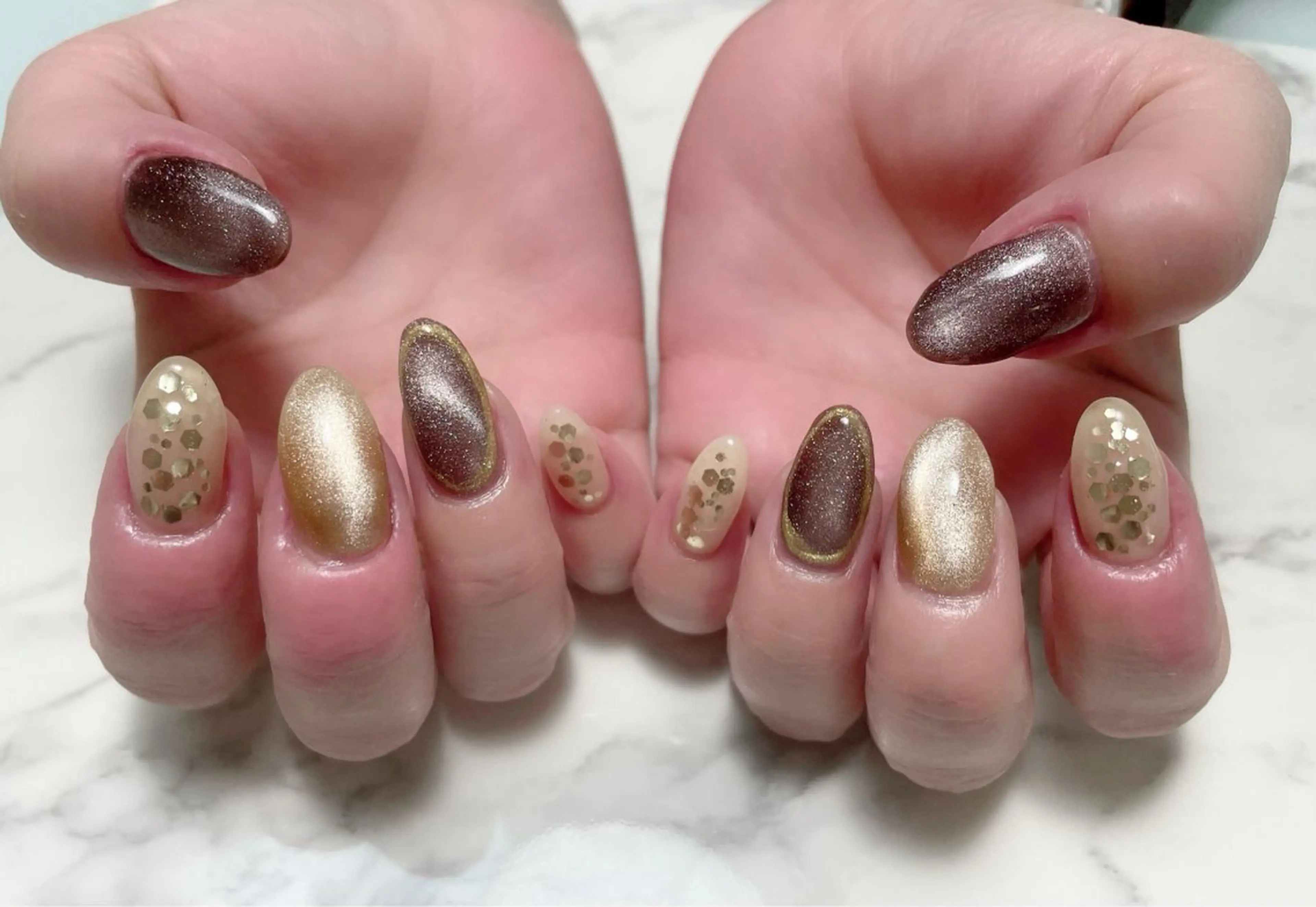 ネイル ハンドネイル 〜 R〜 プライベートサロンのネイルデザイン