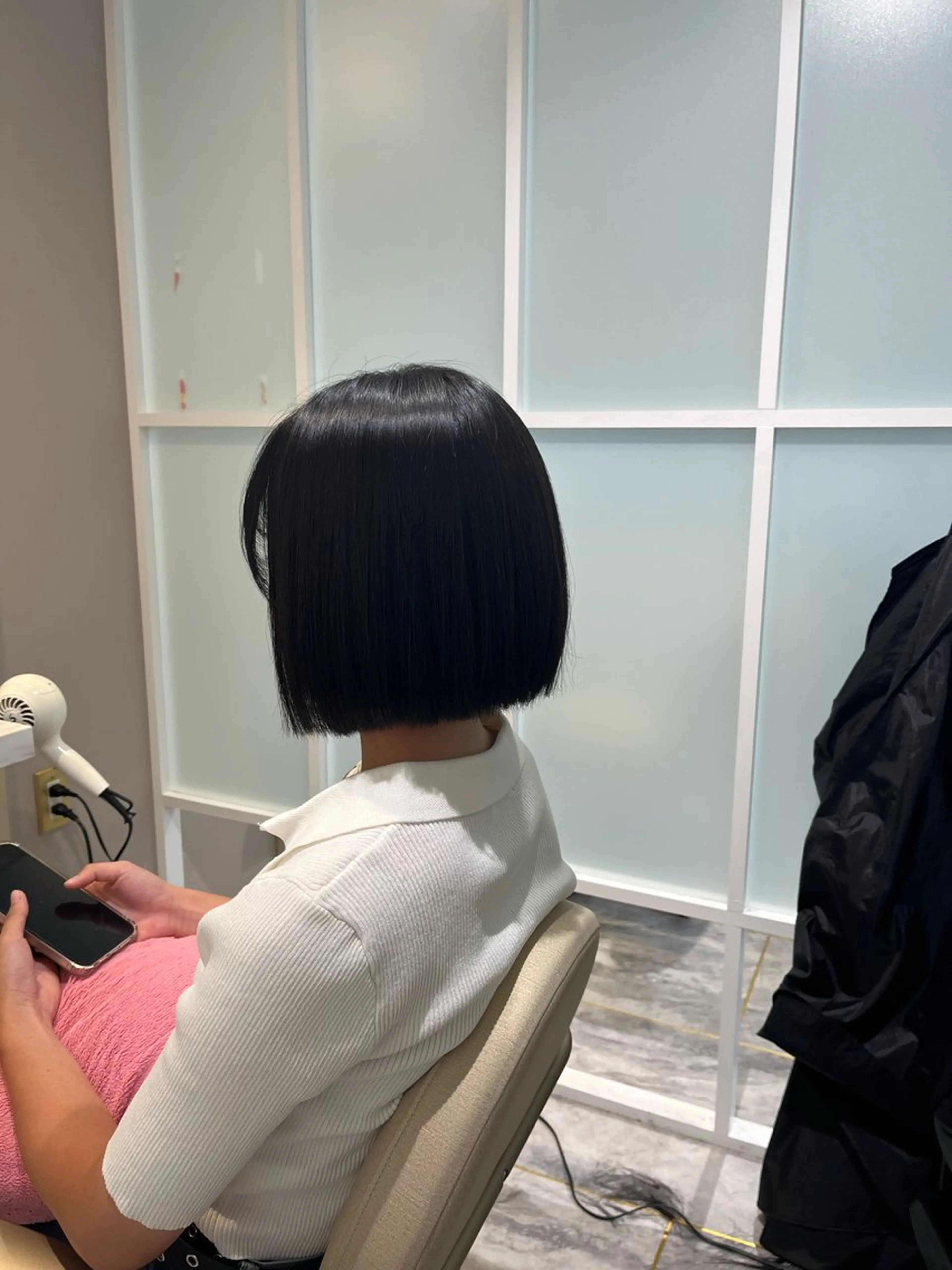 ショート カット 縮毛矯正 トリートメント 艶ボブ🌼 MAHOのヘアスタイル