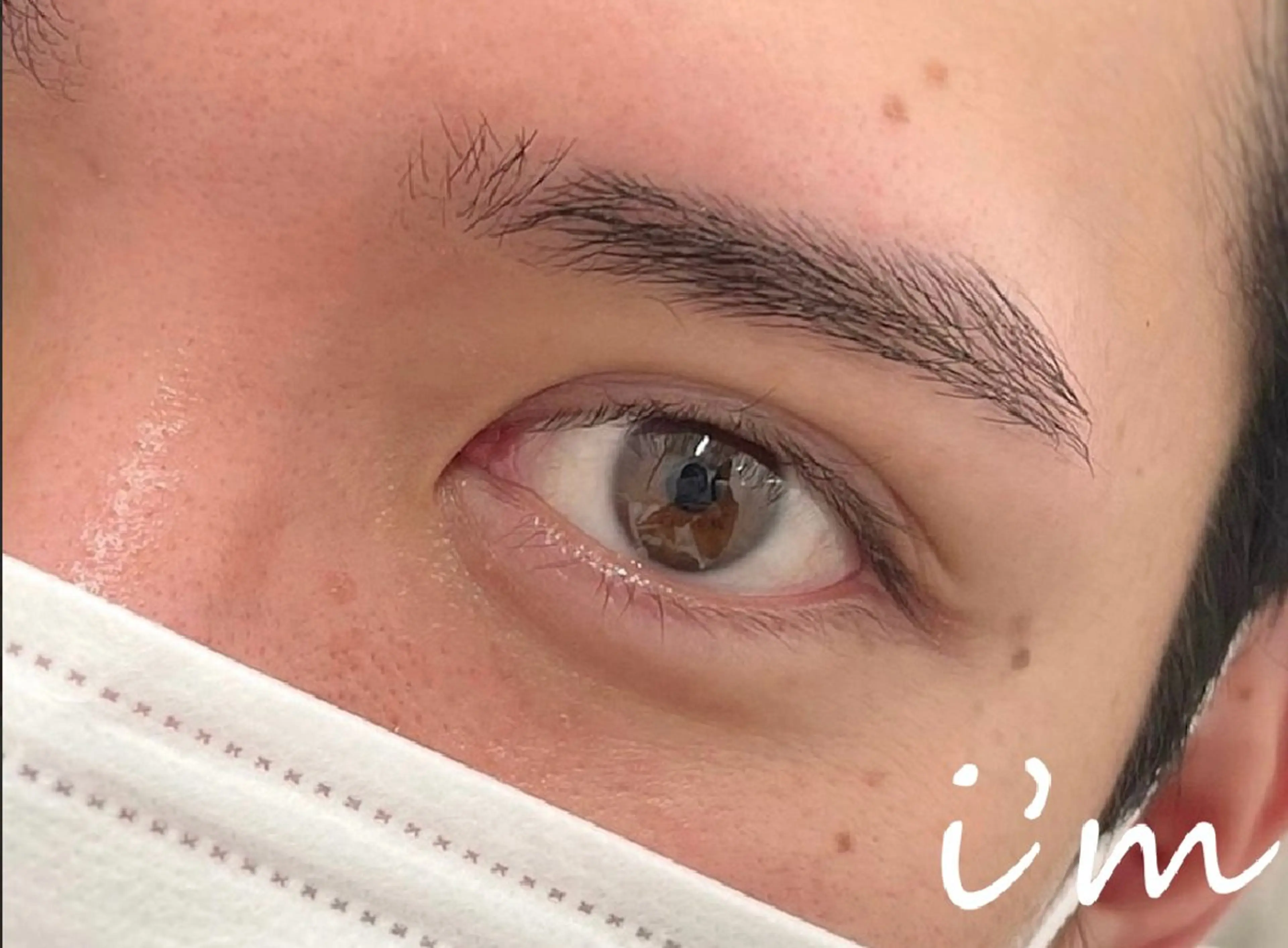 メンズ アイブロウ カワイイ保証🤍🪄 mana.uの眉毛・アイブロウイメージ