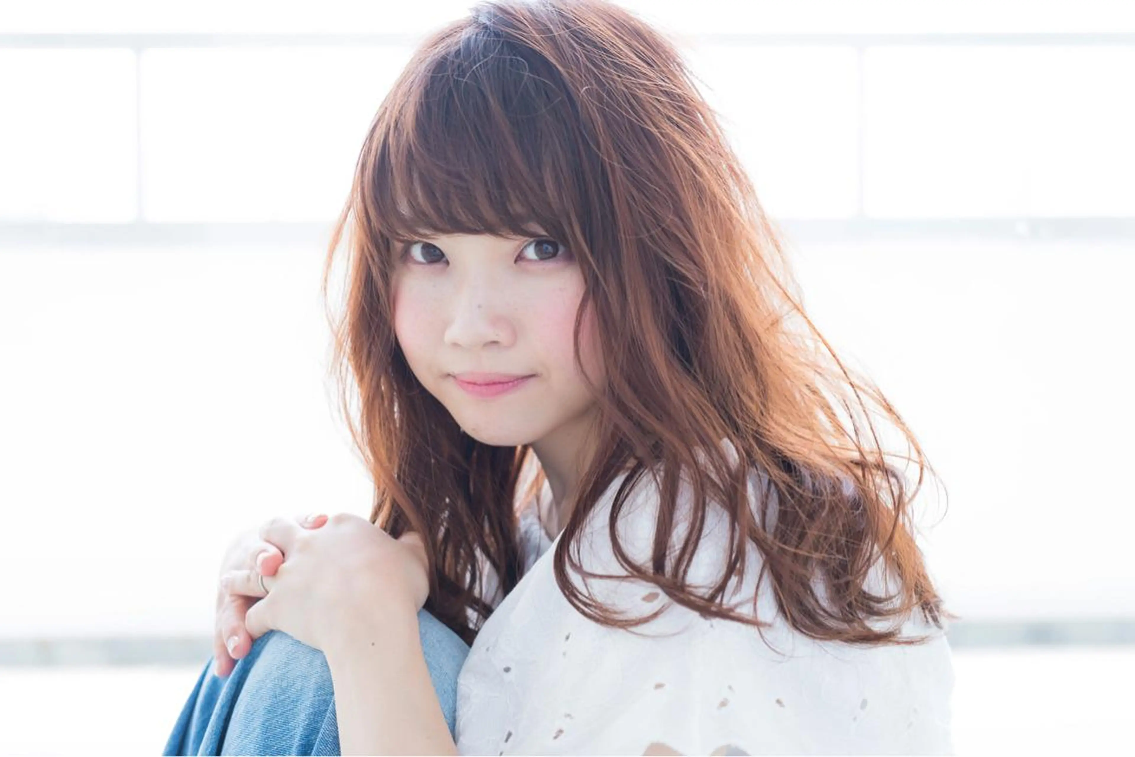 セミロング カラー フリーランス【Chill-hus】所属・小野 和摩のヘアスタイル