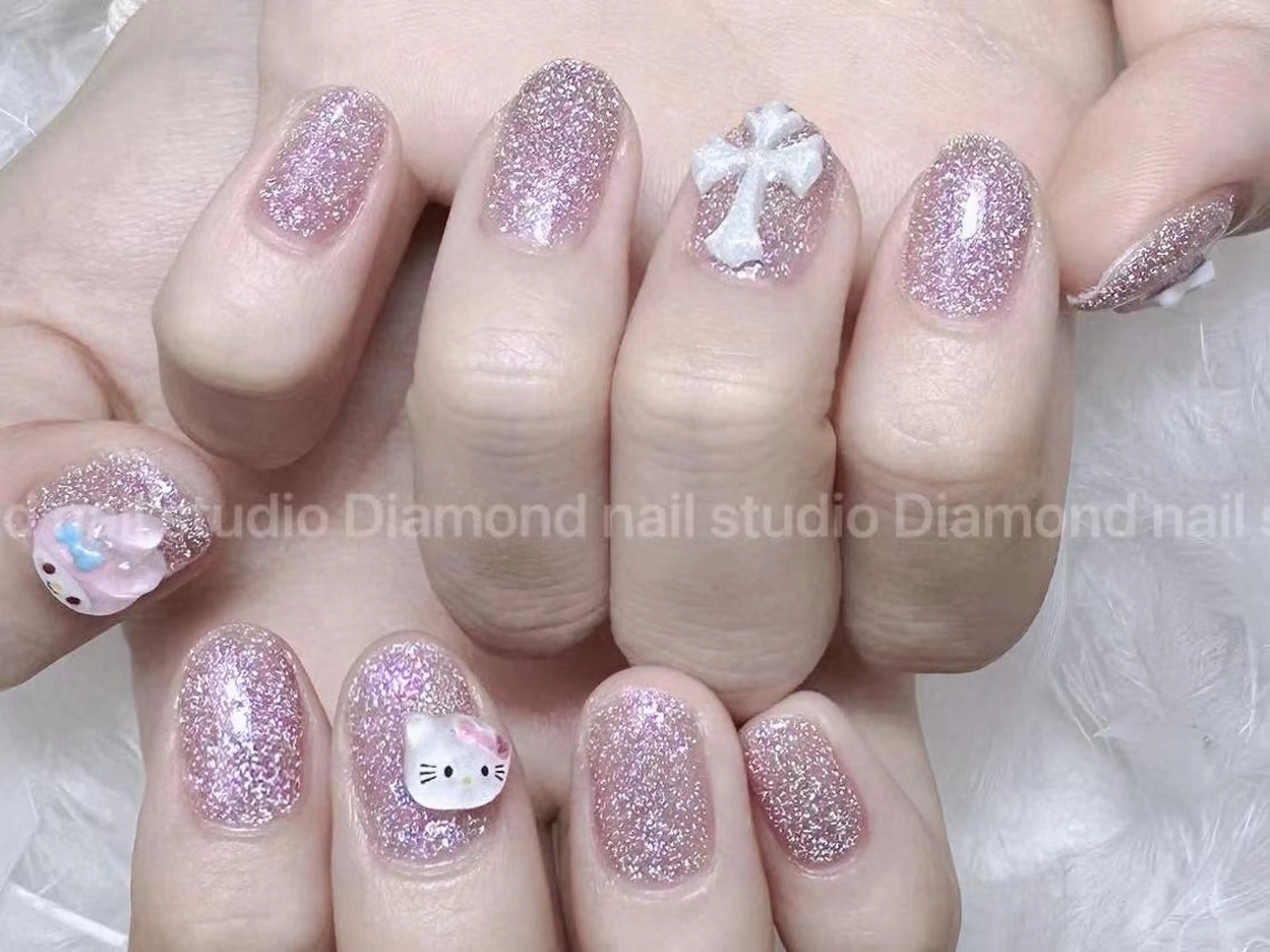 ネイル ワンカラーネイル ハンドネイル ハンドケア Diamond 🚢のネイルデザイン