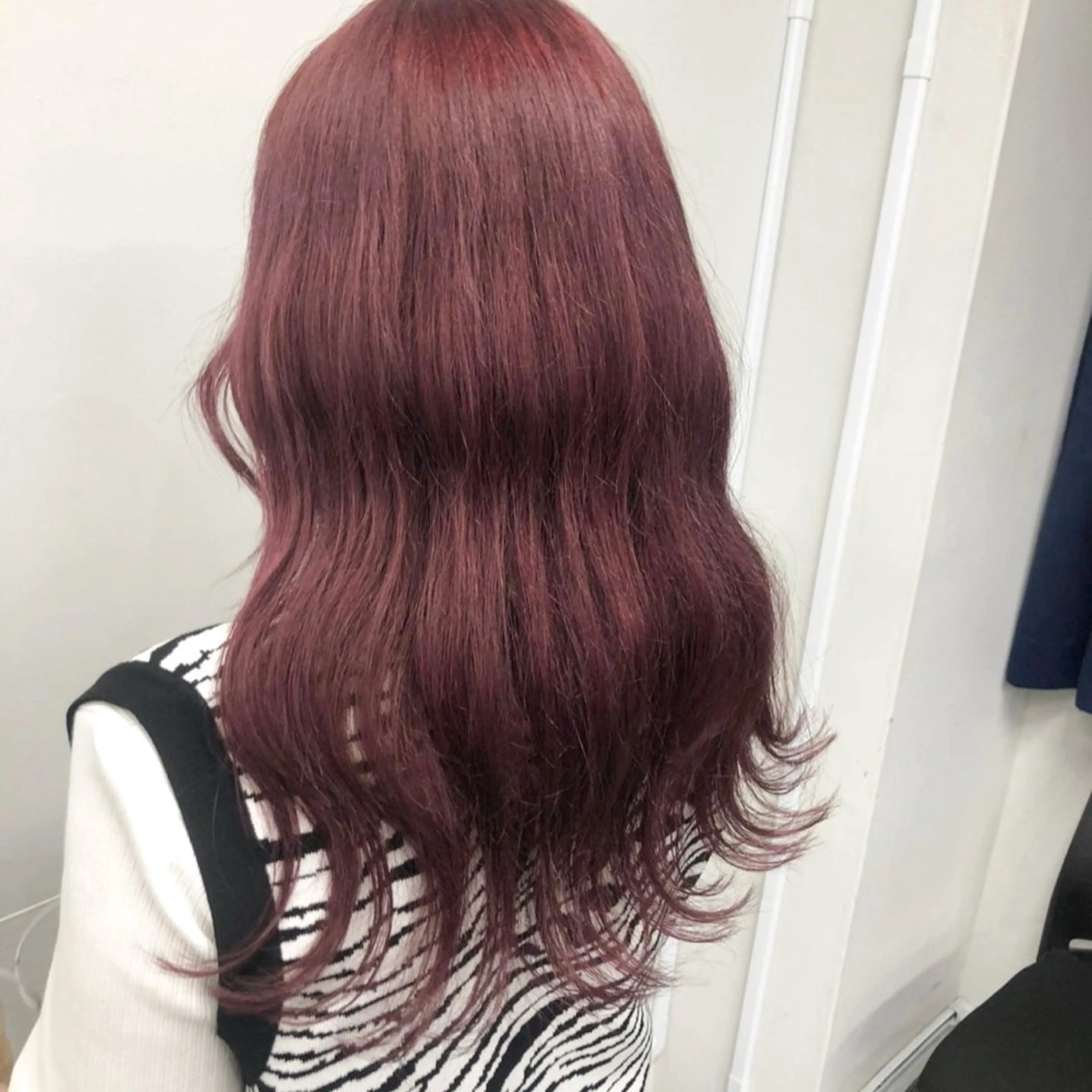セミロング カラー ヘアカラー トリートメント ヘッドスパ ヘアセット 大人っぽ♡上品な暖色 ♡ブリーチなし♡のヘアスタイル