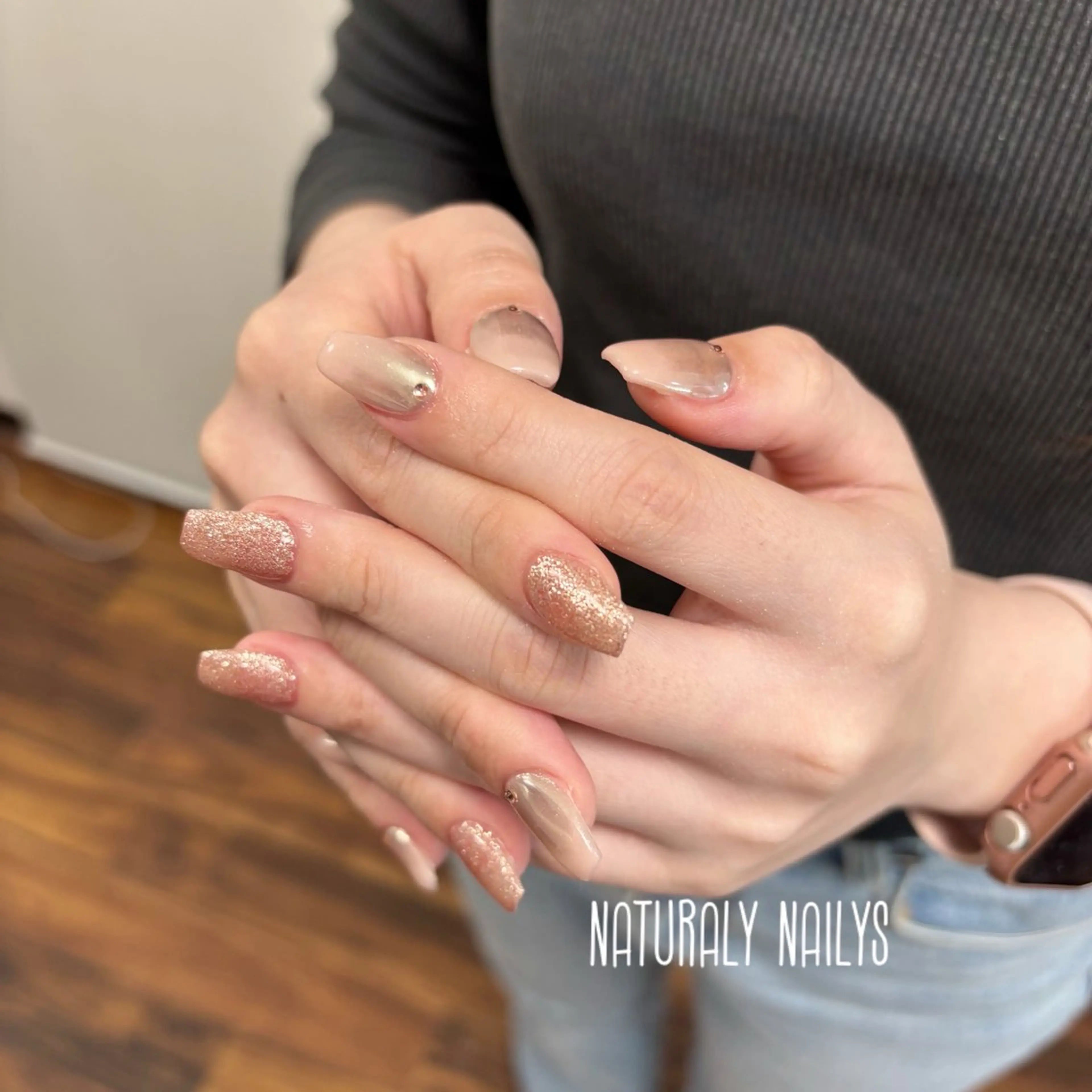 ネイル Naturaly Nailys所属・プライベートサロン rieのネイルデザイン