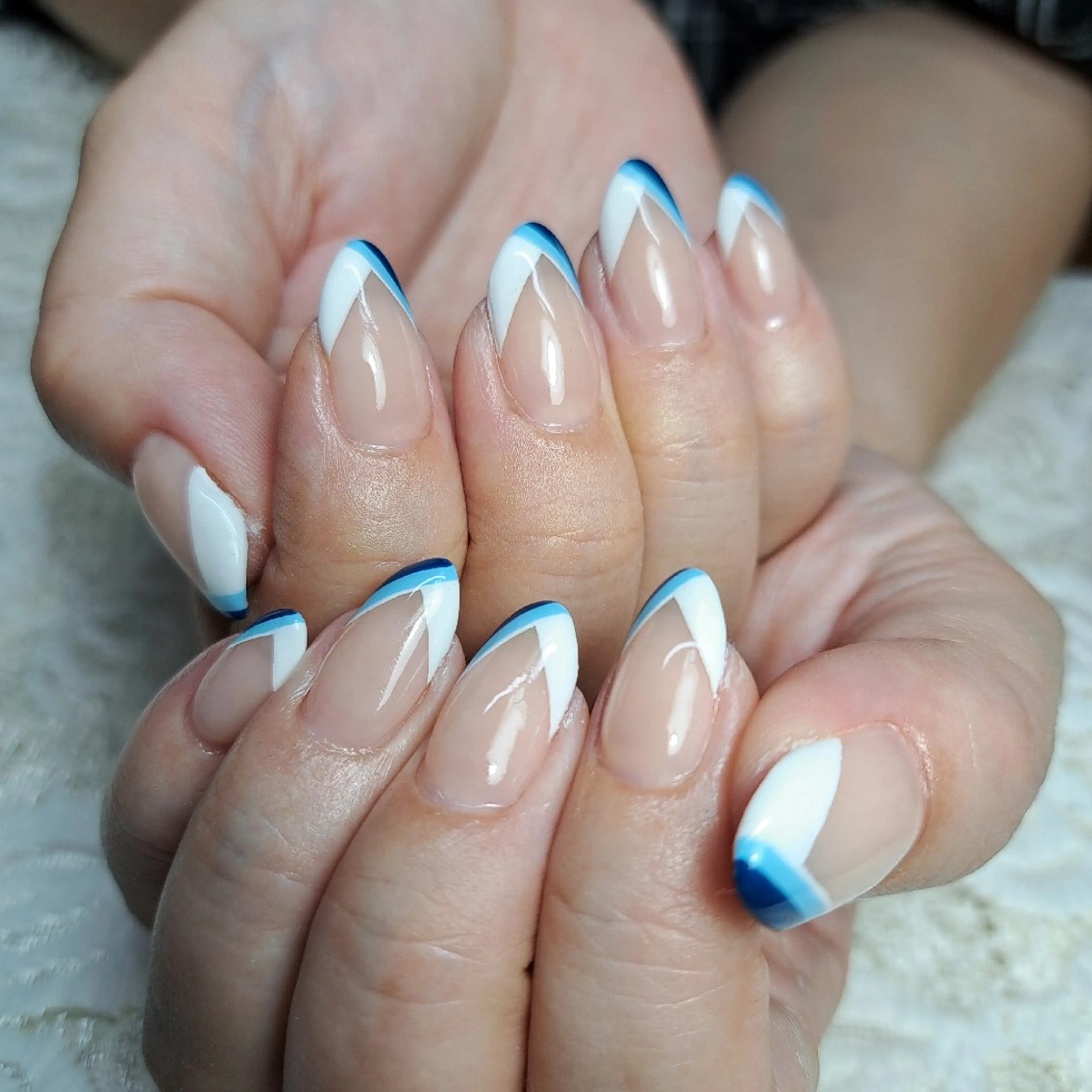 ネイル フレンチネイル 持ち込み HAYASHI  Nのネイルデザイン