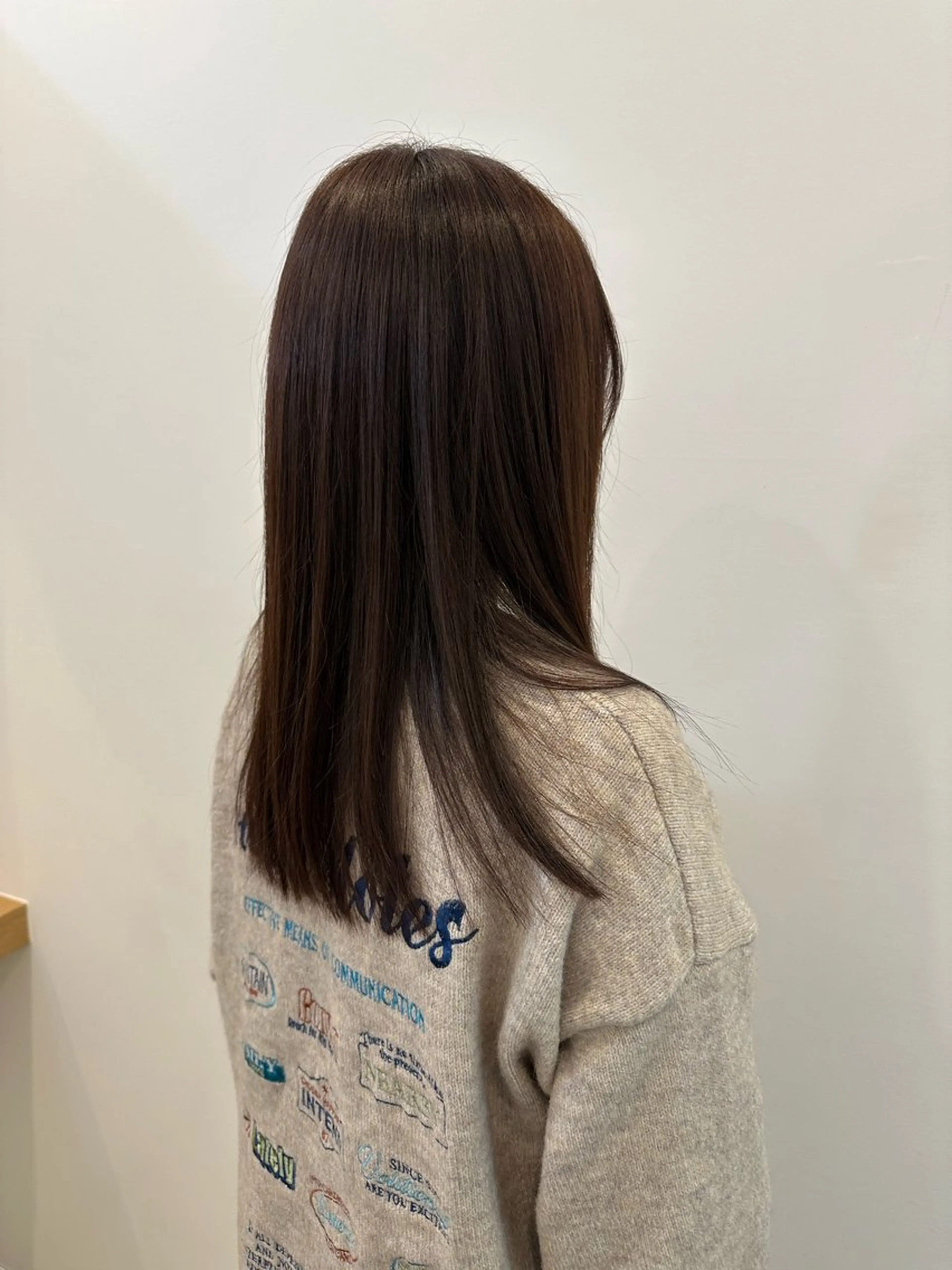 セミロング カラー カット ヘアカラー トリートメント ヘアセット/艶カラー 💐nao.のヘアスタイル