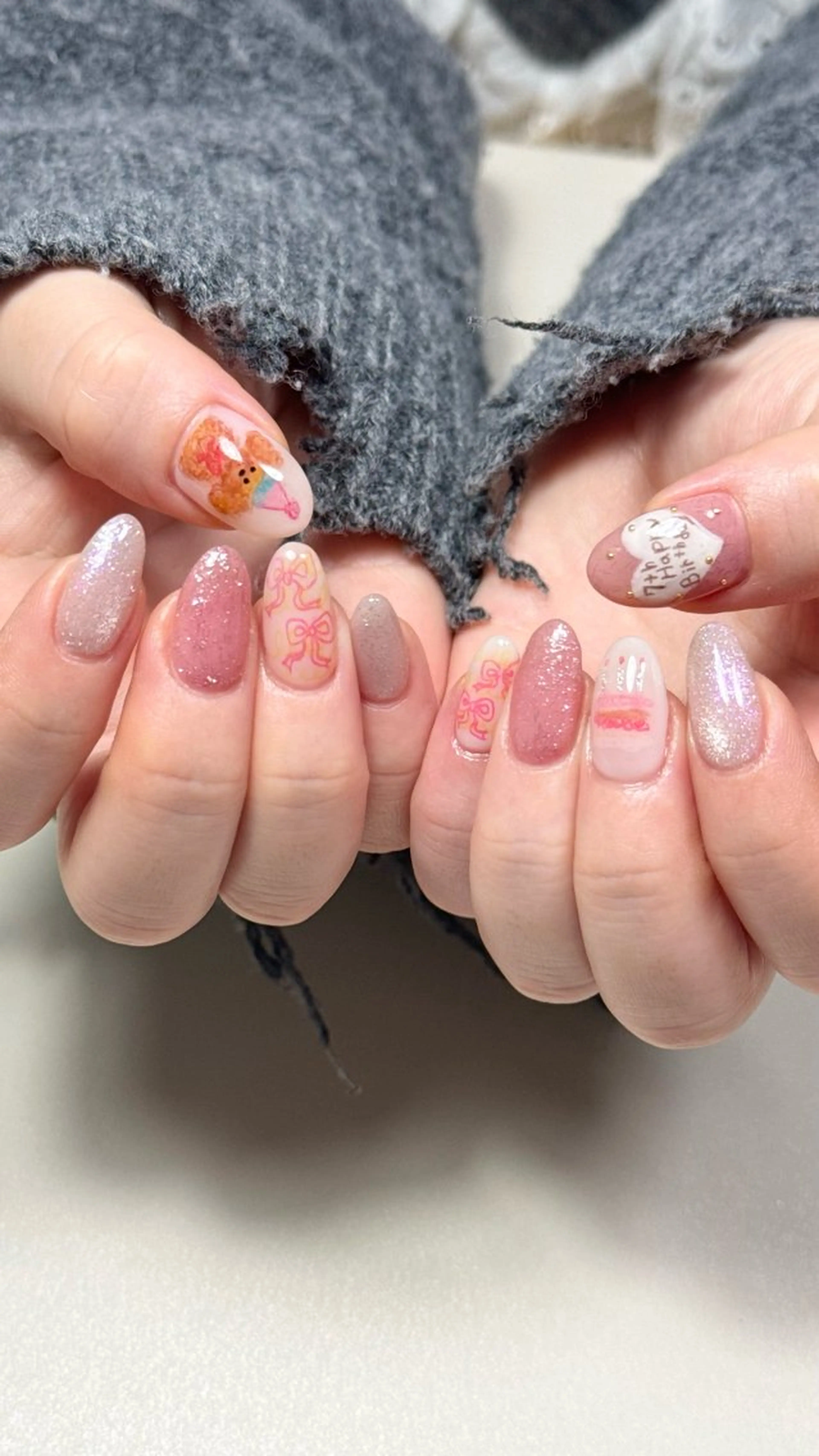 ネイル mana ☾のネイルデザイン