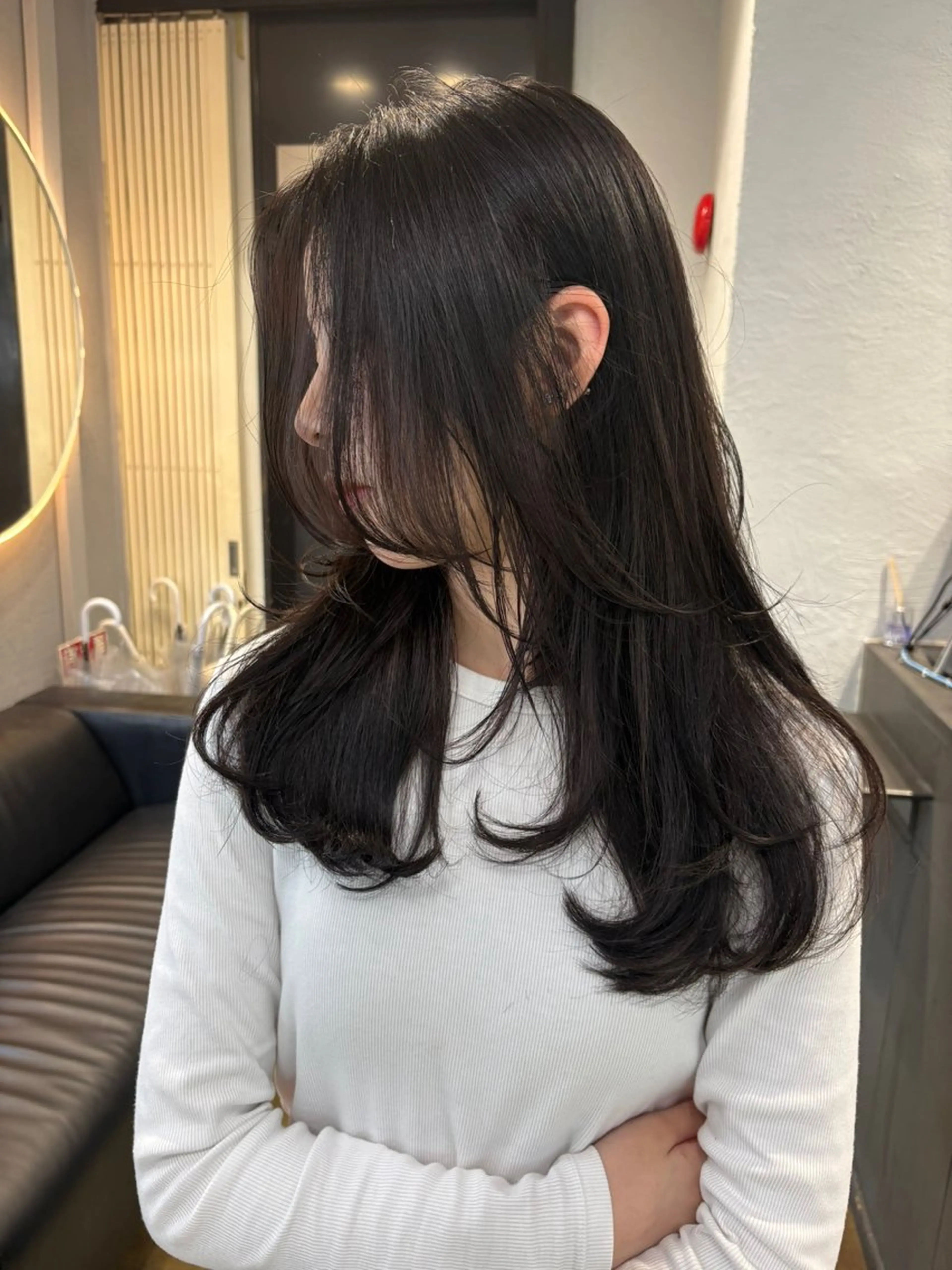 ロング カット ヘアカラー GISEL TAKUYAのヘアスタイル