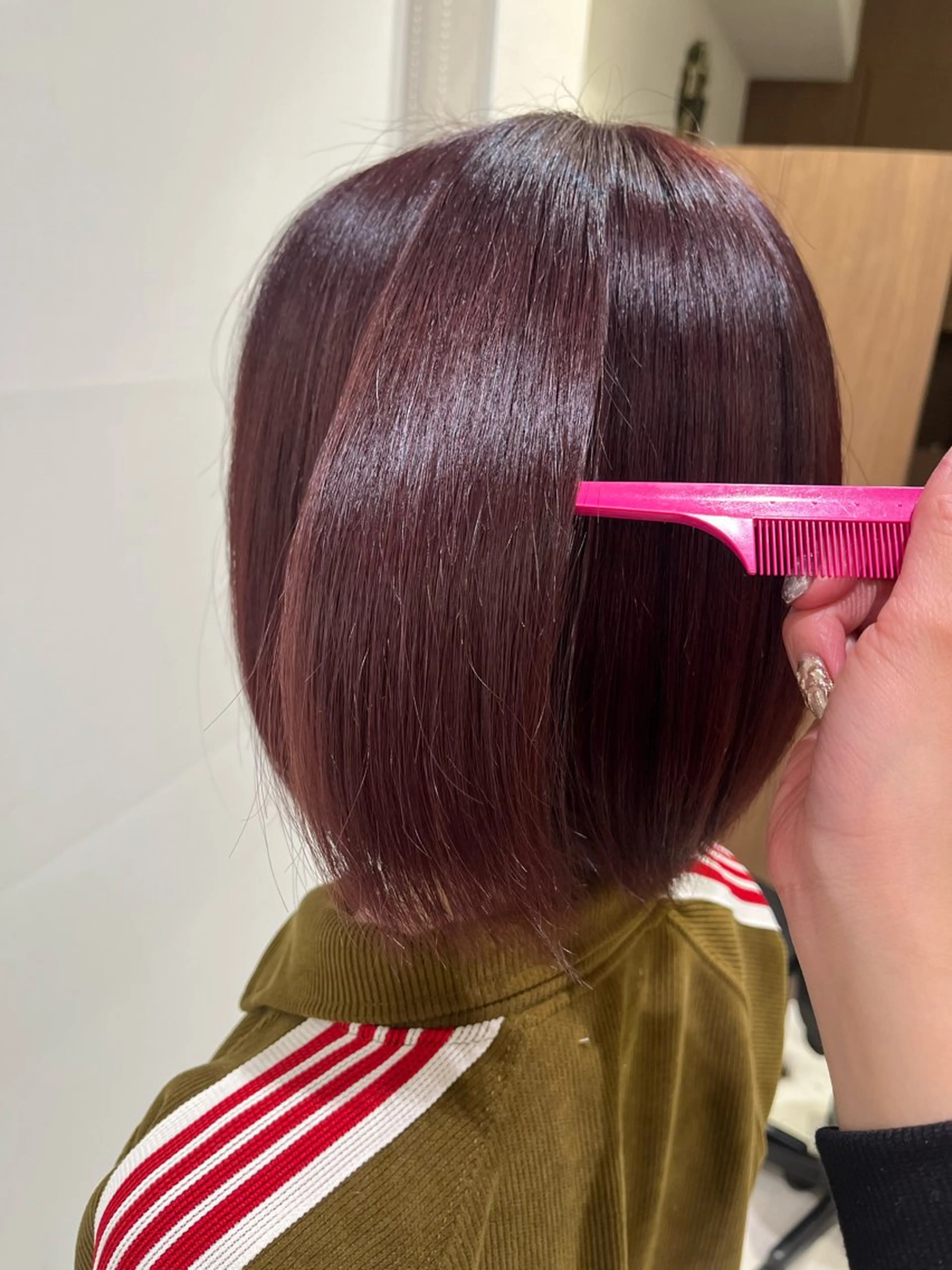 カラー Ash 新小岩 🐈‍⬛中溝有紗🎀のヘアスタイル