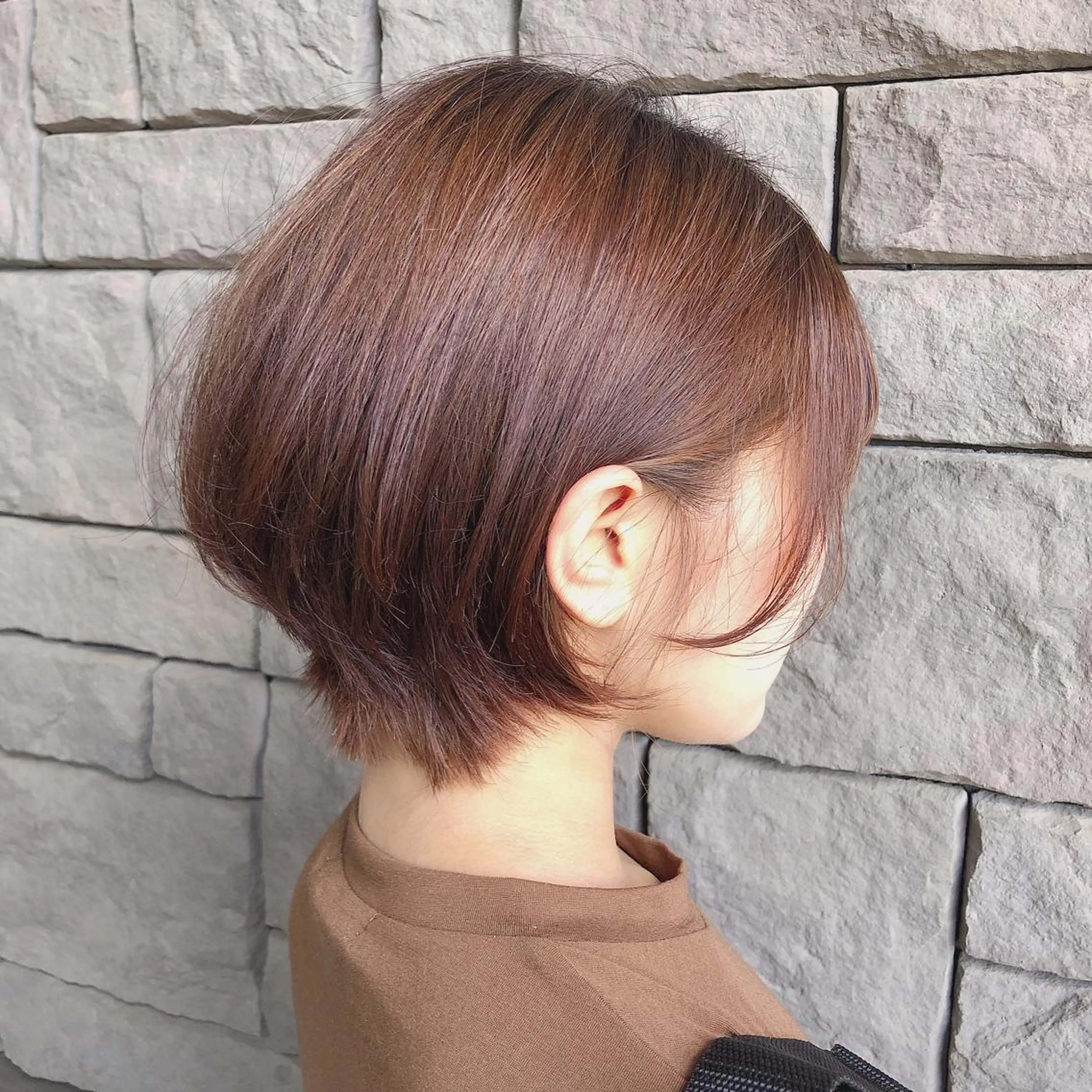 ショート カラー 店長/mao/ 前髪/顔周りカットのヘアスタイル