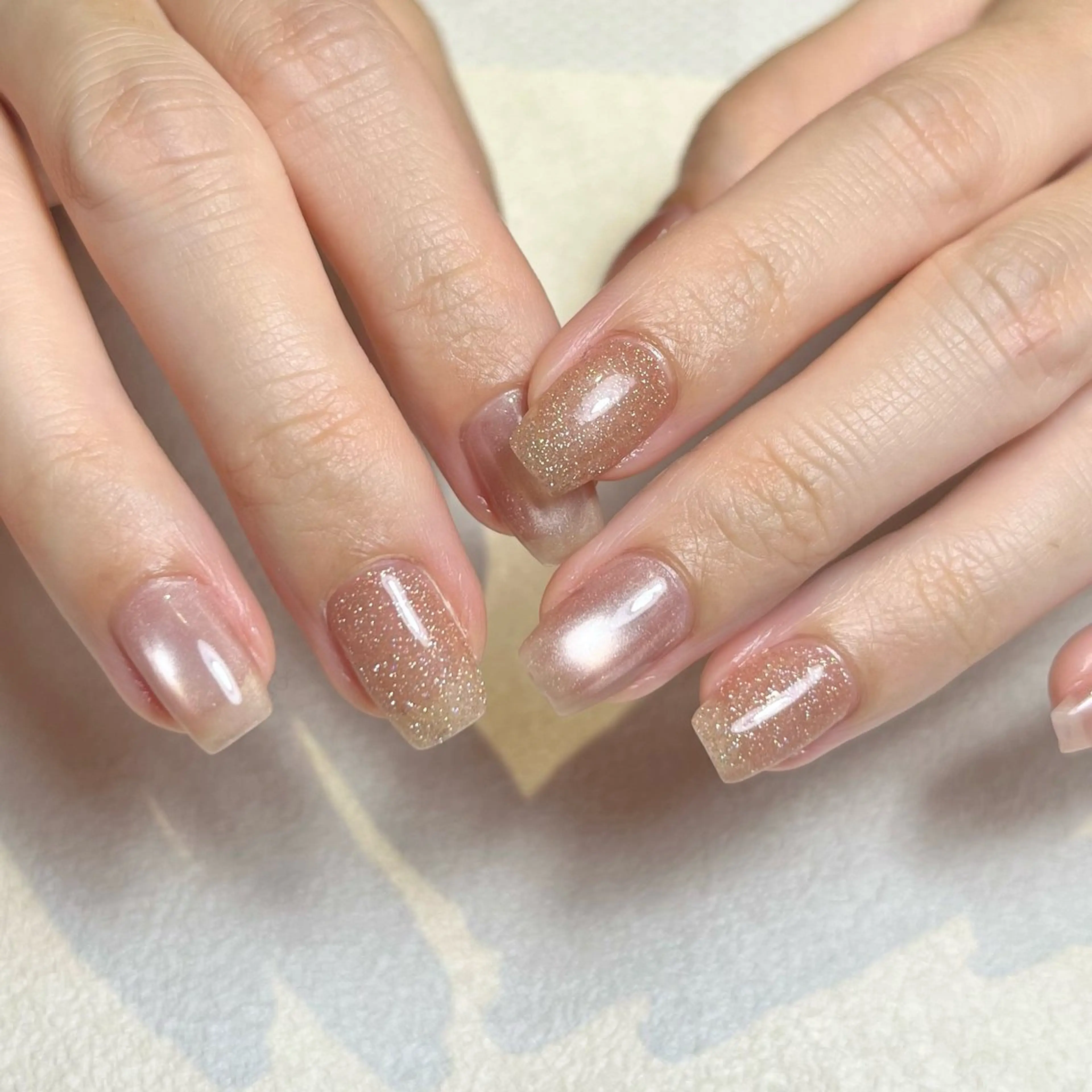 ネイル フラッシュネイル TOPAZ恵比寿所属・Tsuno Nagisaのネイルデザイン