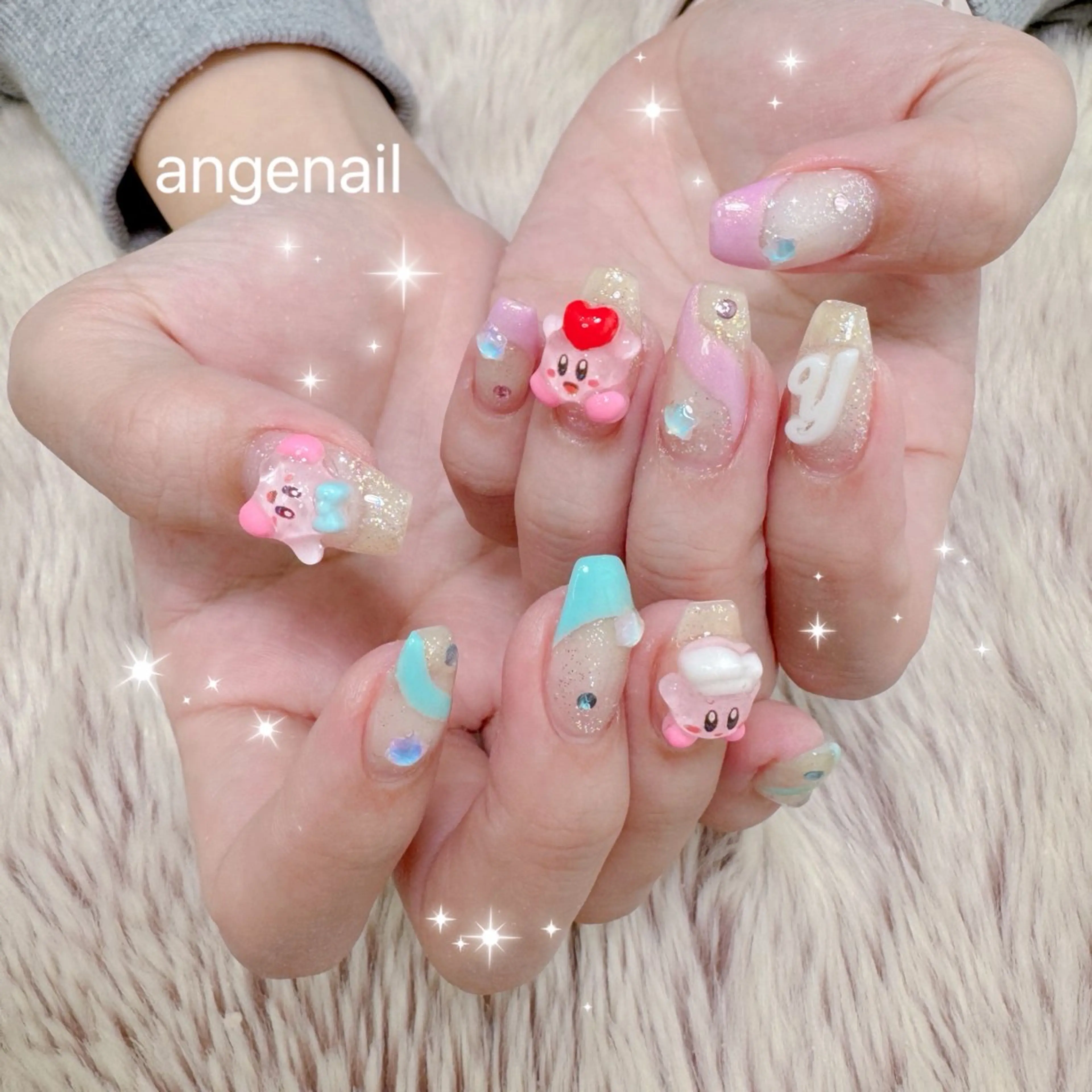 ネイル ハンドネイル オーナーネイリスト MAKIのネイルデザイン