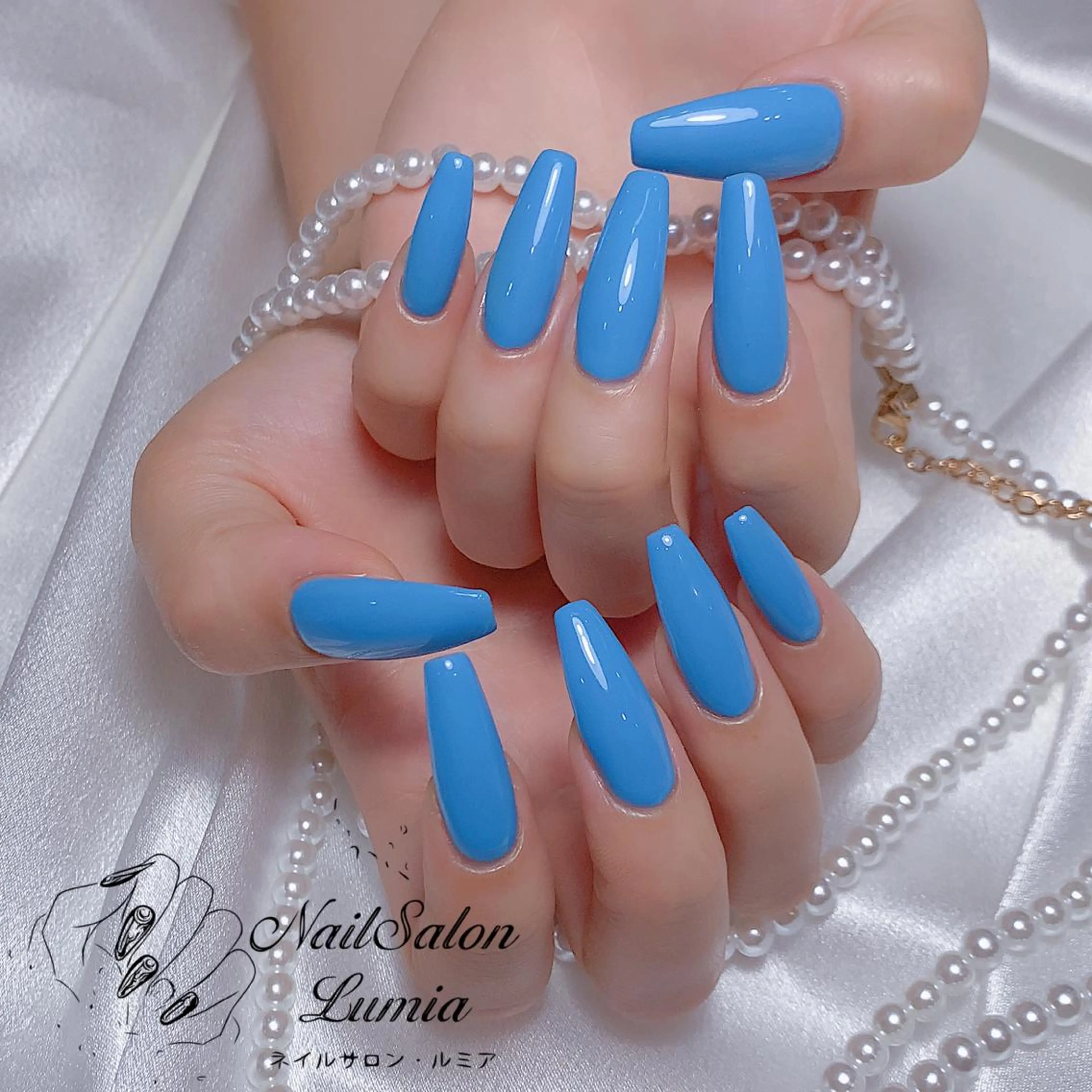 ネイル ハンドネイル ネイルサロン ルミア Lumia 店長のネイルデザイン
