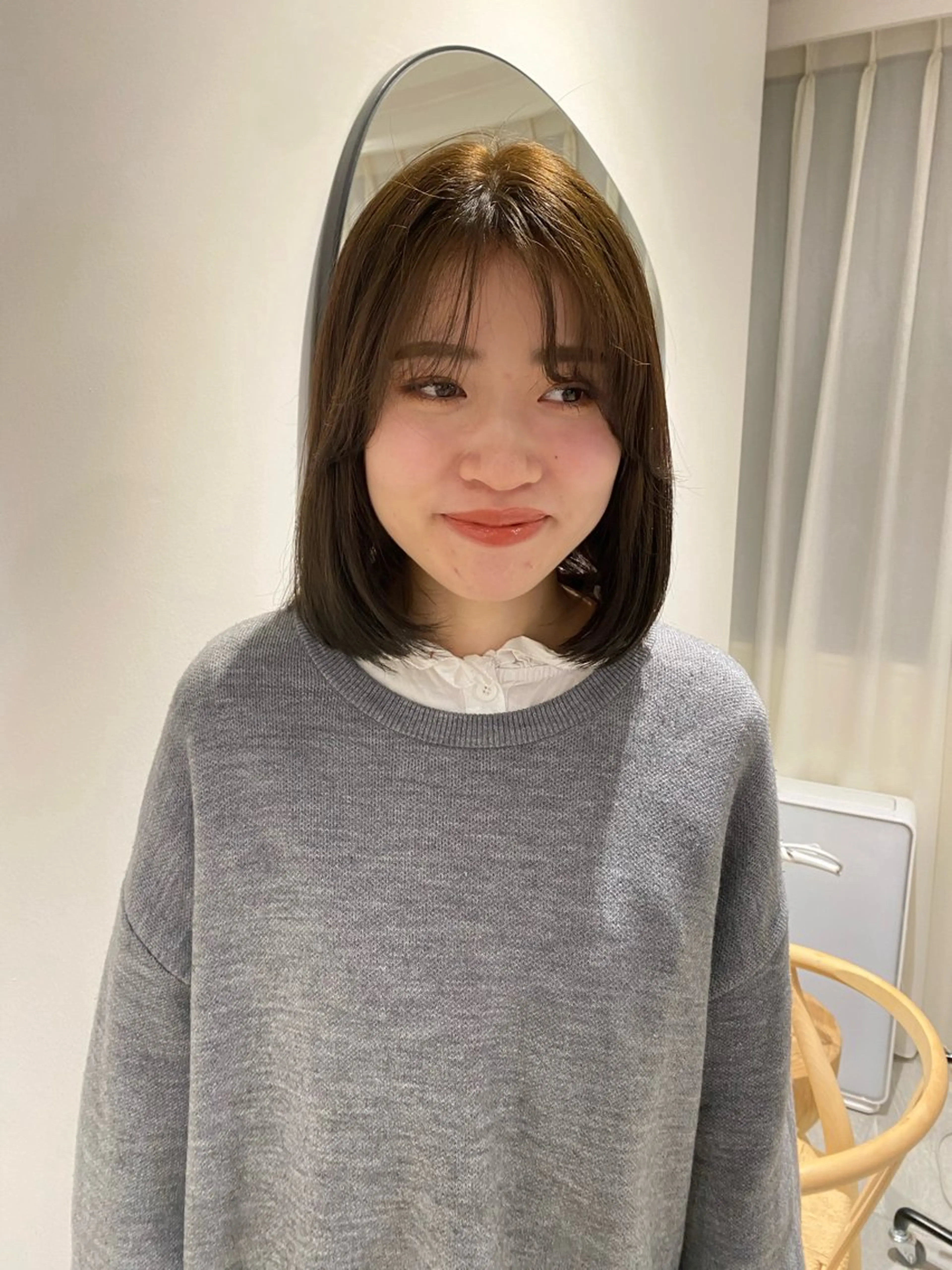 カラー knock所属・knock　國友 華乃のヘアスタイル