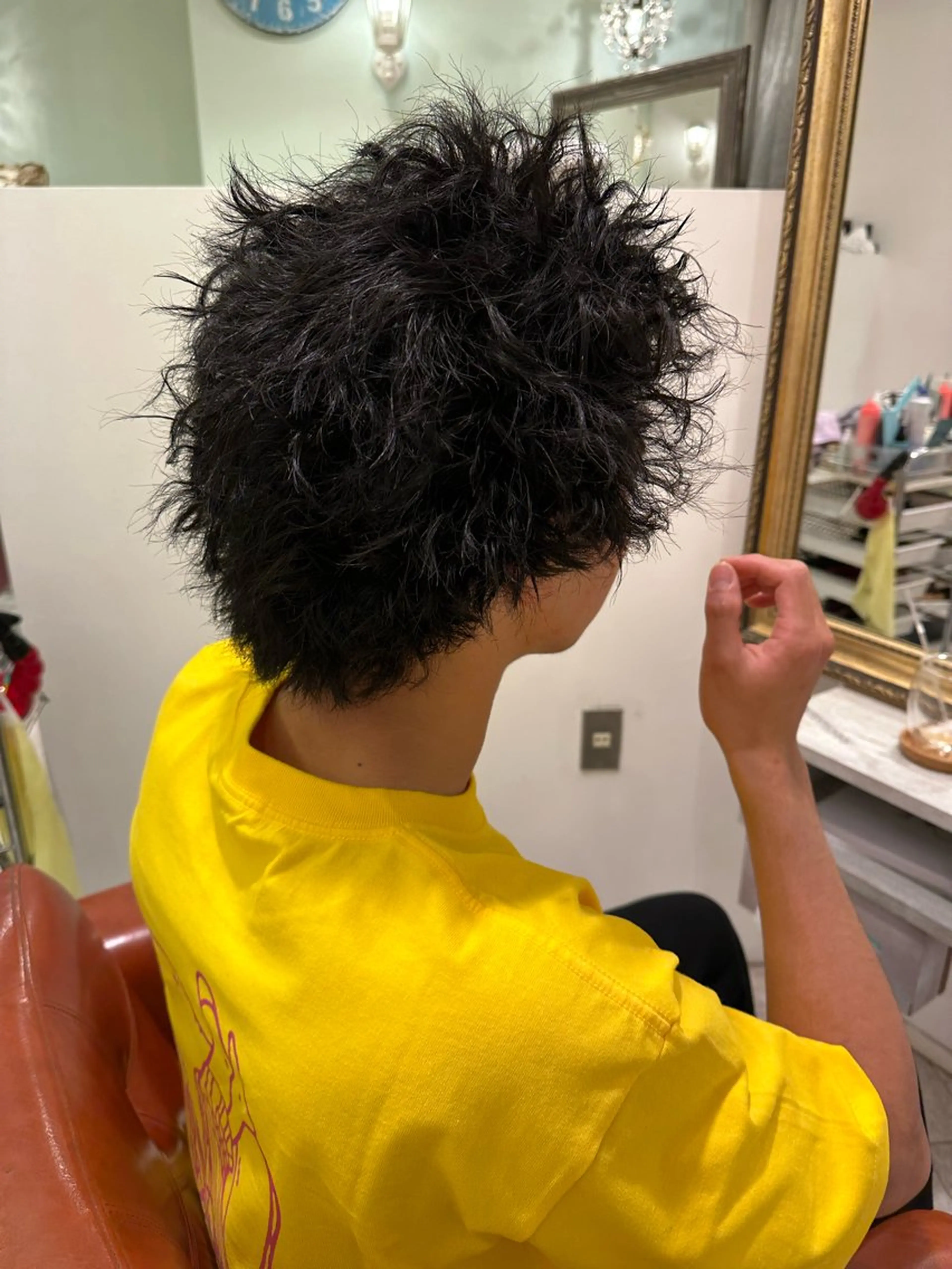 ショート メンズ メンズパーマ メンズツイストパーマ ツイストパーマ Lita（リタ）所属・十希羽 / Litaのヘアスタイル